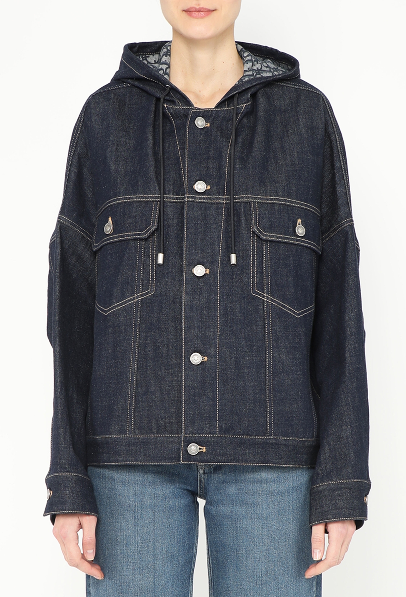 Pre-Fall 2024 Denim Oblique Jacket - Dior | Authentic & Vintage