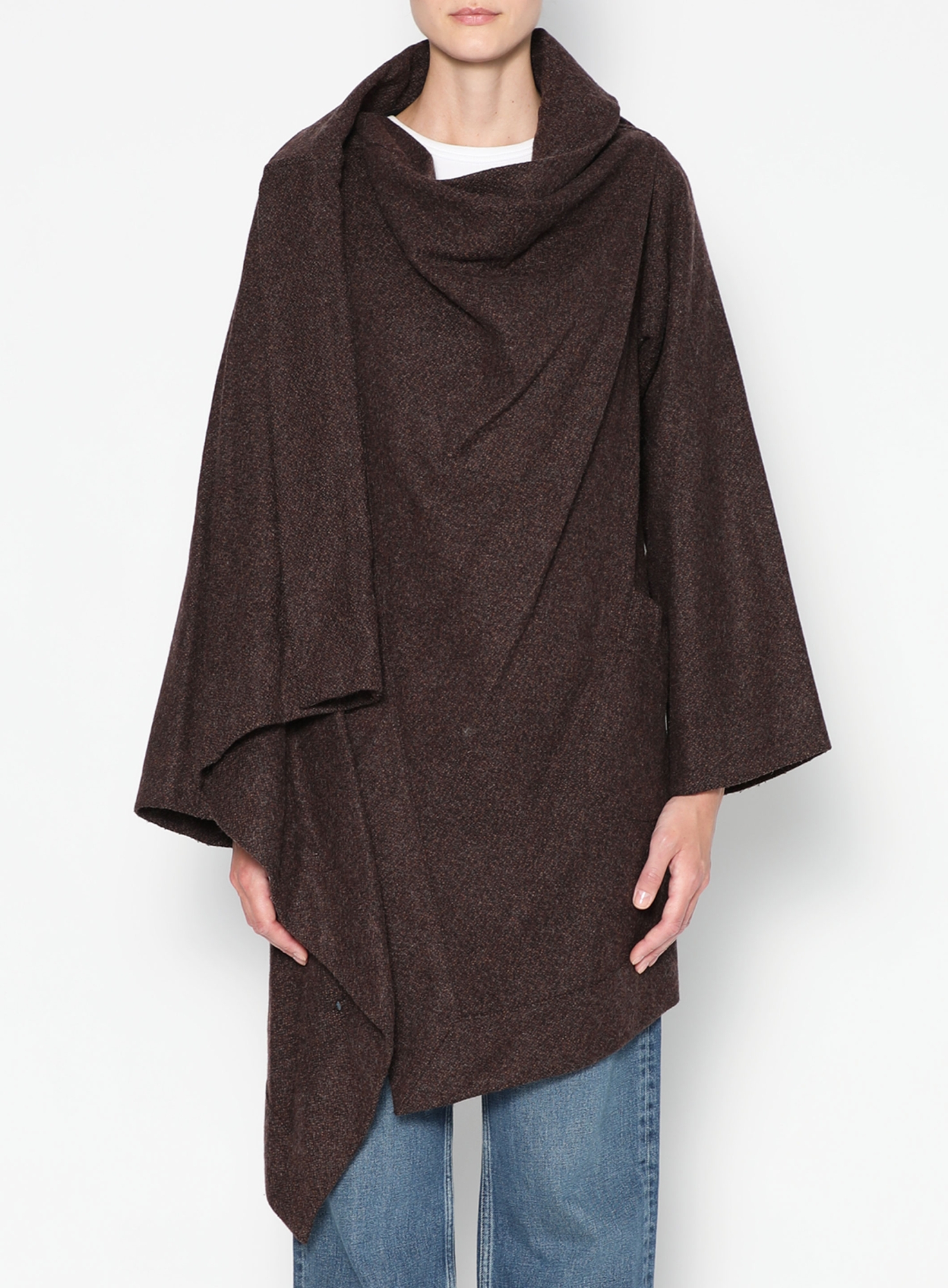1993 Anglomania Draped Shawl Coat | Authentic & Vintage | ReSee