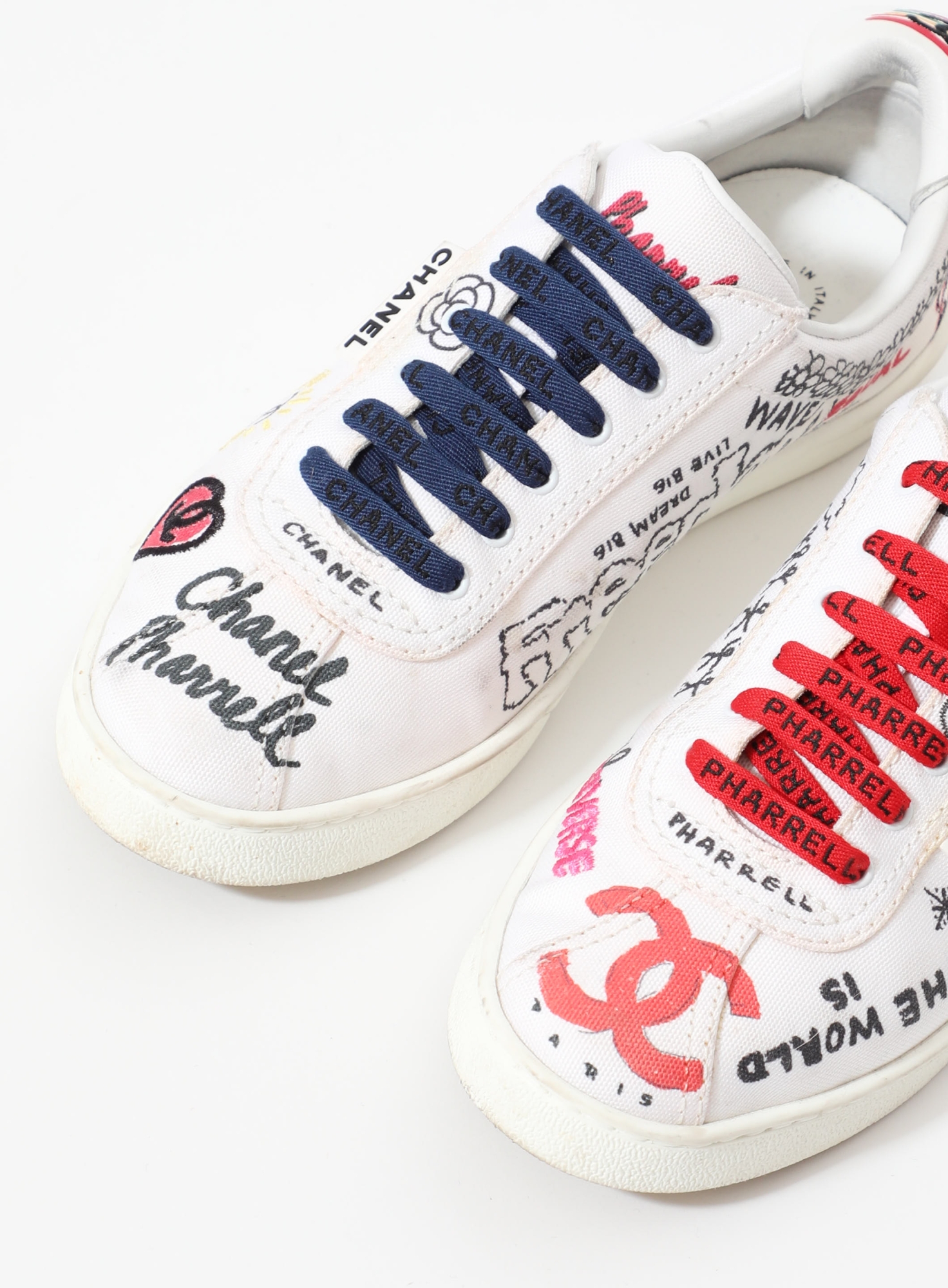 2019 x Pharrell Graphic 'CC' Trainers | Authentic & Vintage | ReSee