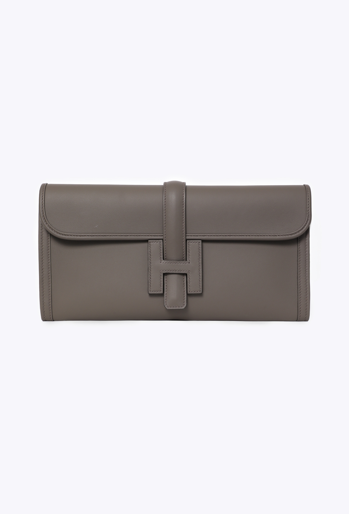 Gris Étain Swift Jige Elan 29 Clutch - Hermès | ReSee