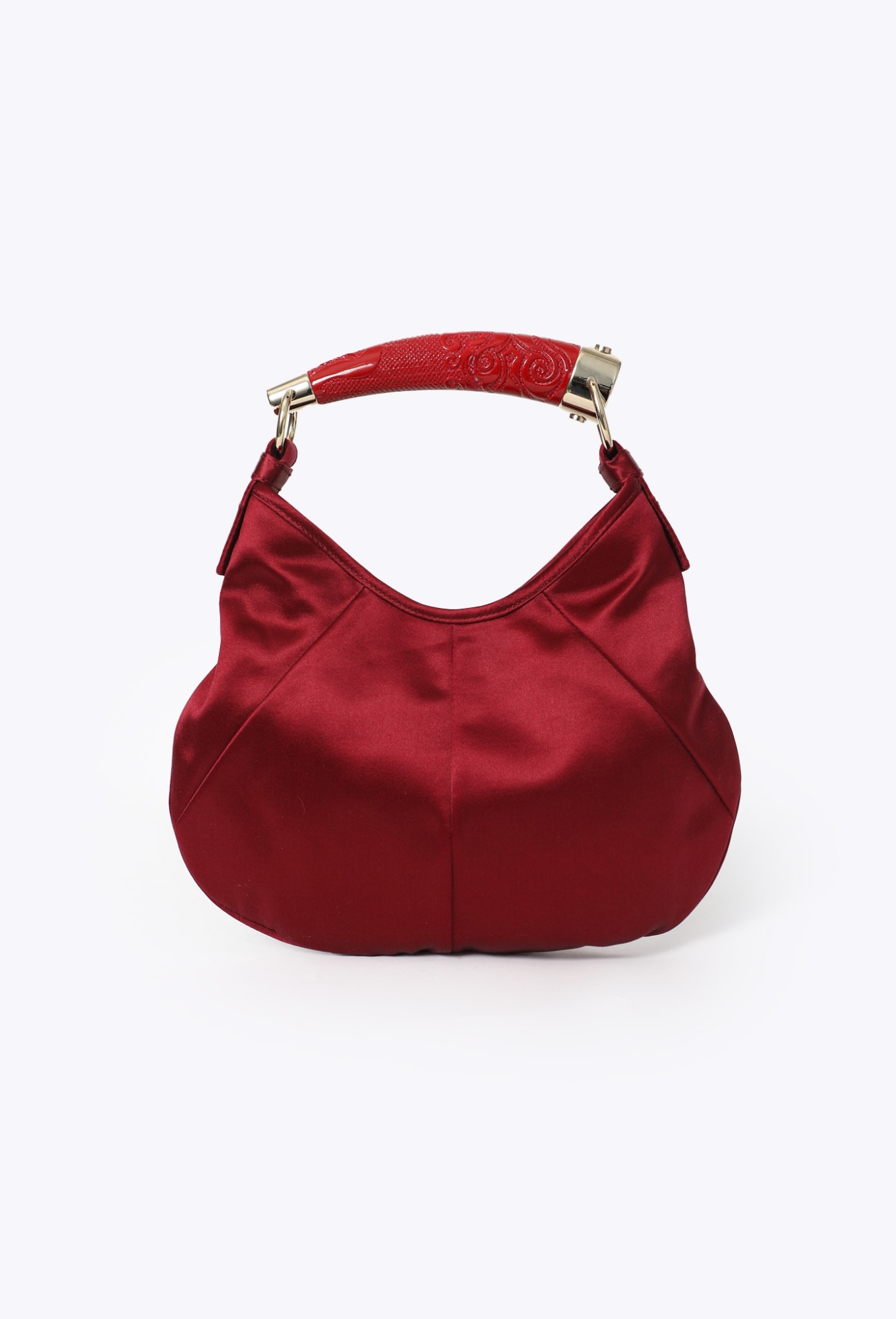 Early 2000s Crepe Satin Mini Mombasa Bag - Saint Laurent | ReSee