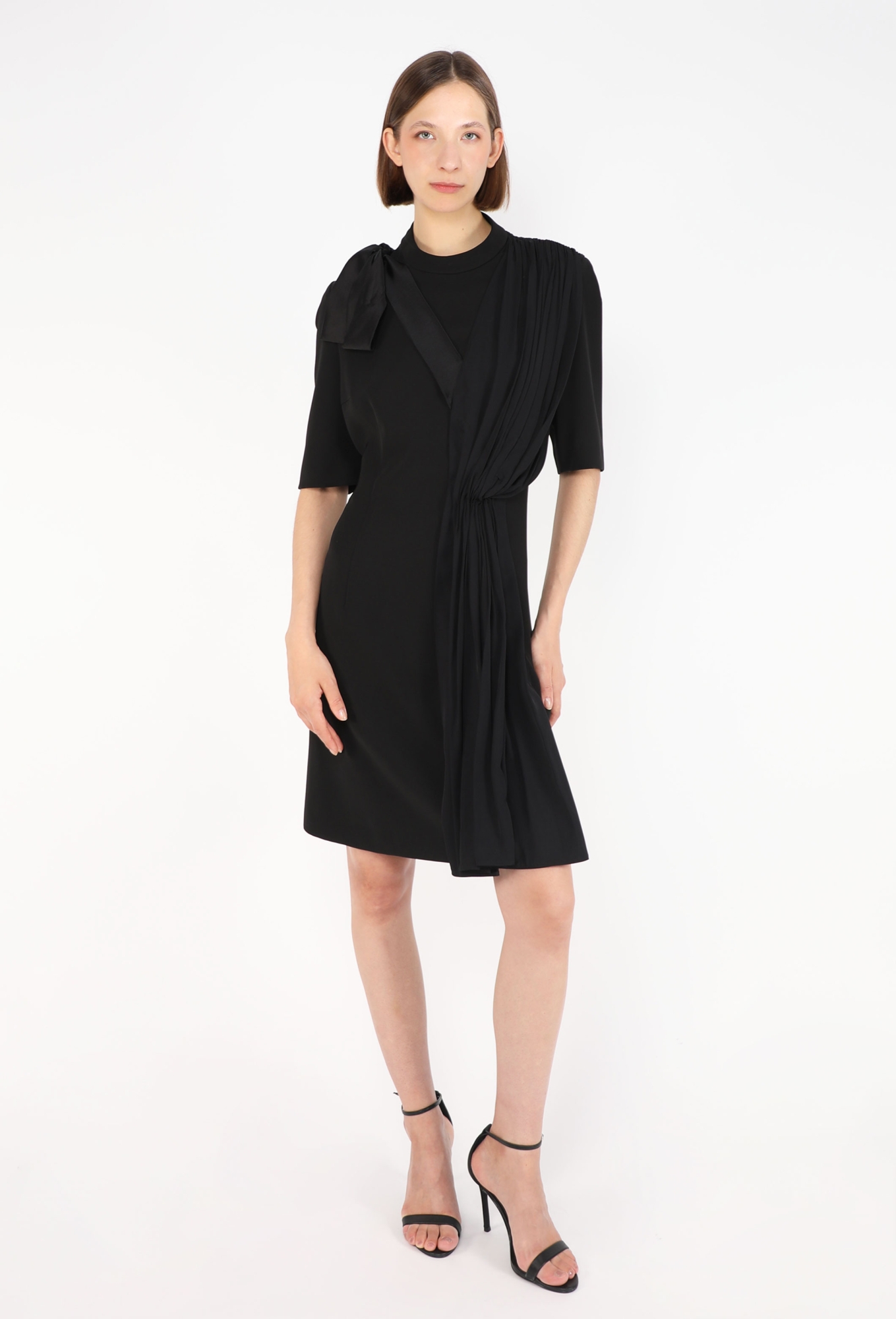 dress for women 2019 pleated Asymmetrical Pleated Dress, 2019 - Prada