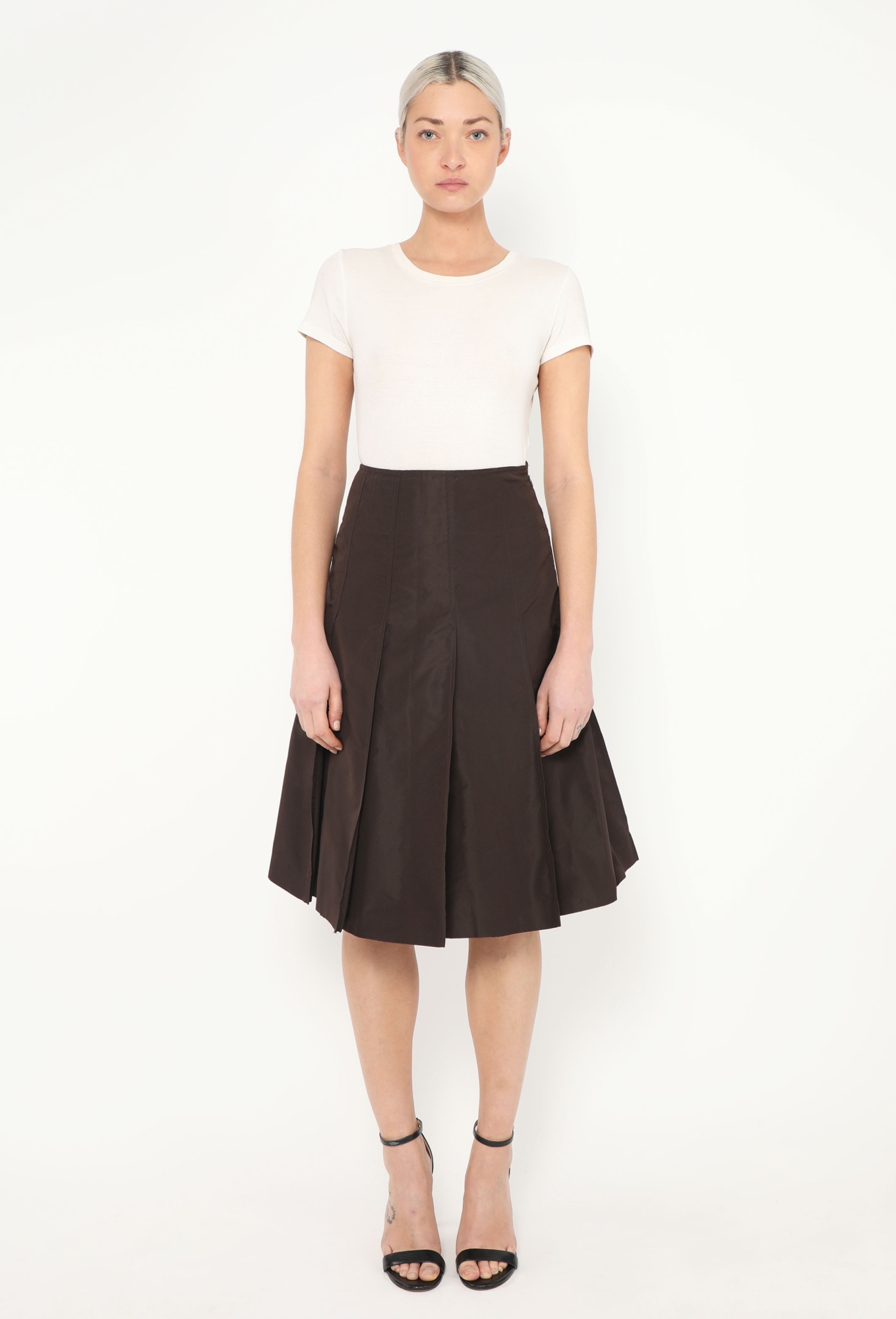 S/S 2001 Pleated Nylon Skirt - Prada | Authentic & Vintage | ReSee