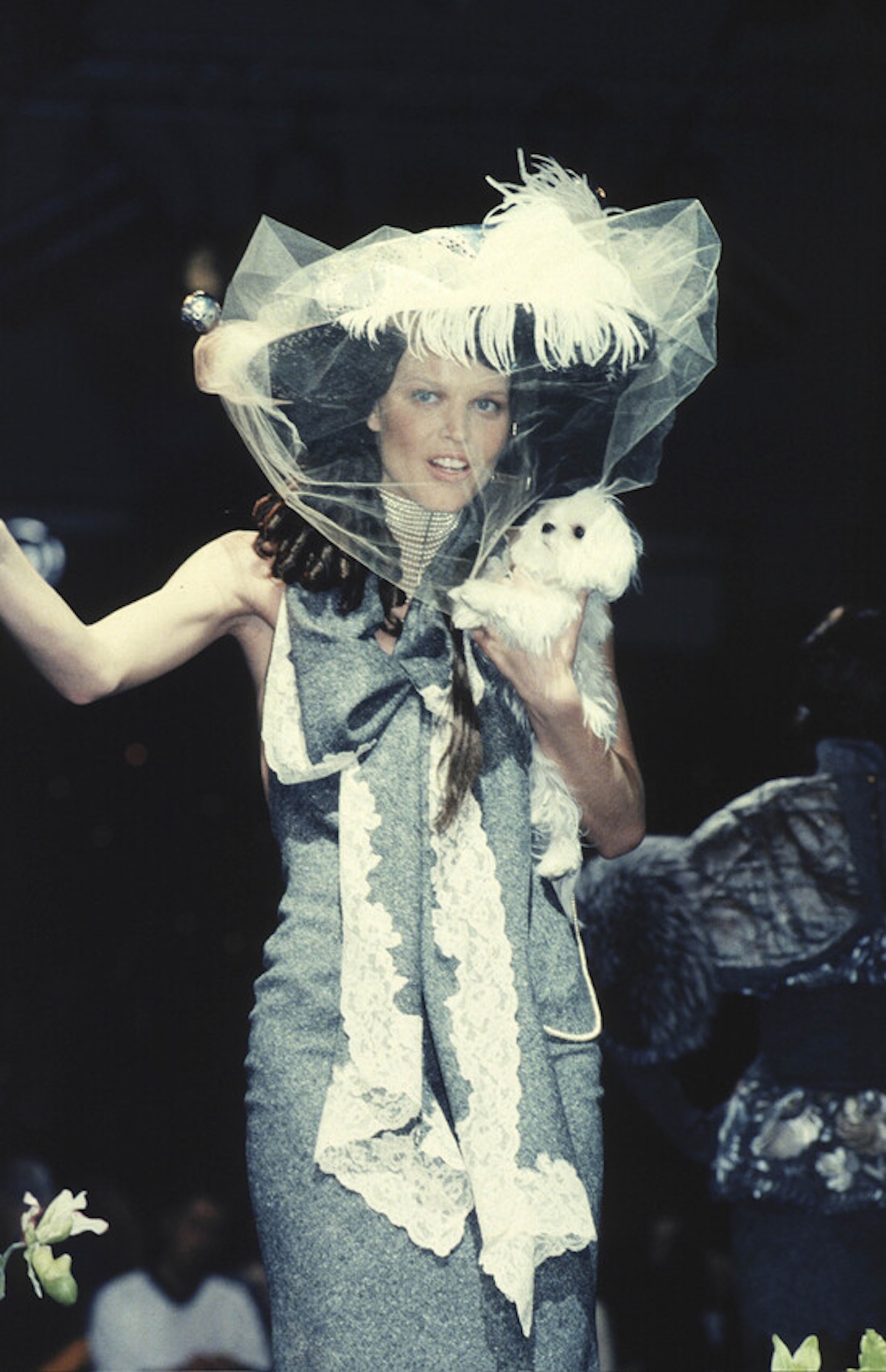 Wool Tweed & Lace Dress Ensemble, 1998 - Dior | ReSee