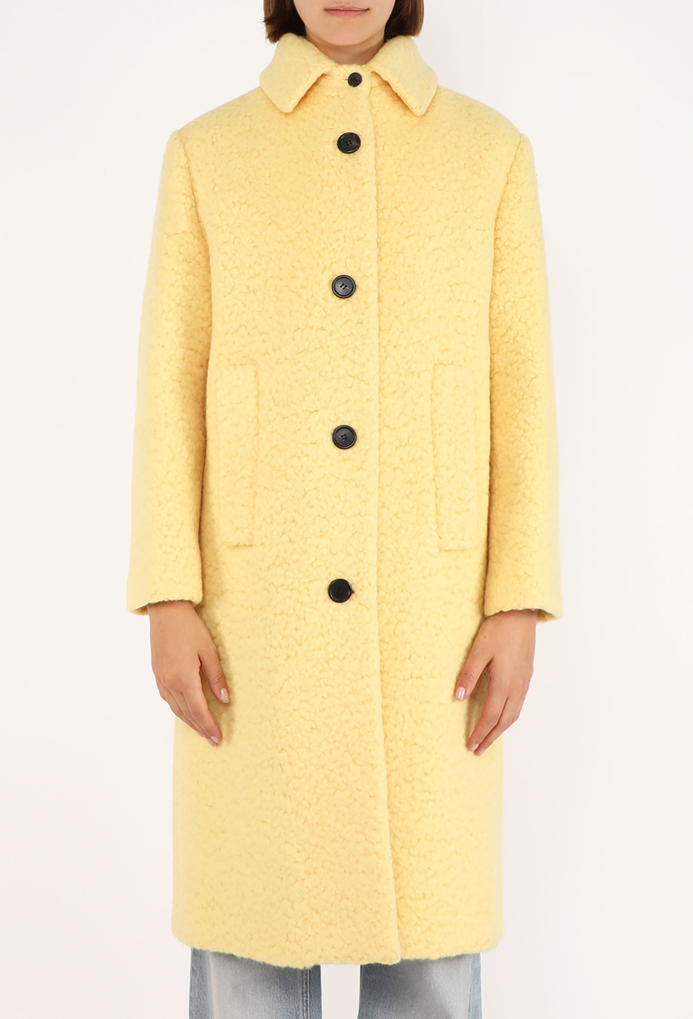 Textured Oversized Coat, F/W 2021 - Prada | ReSee