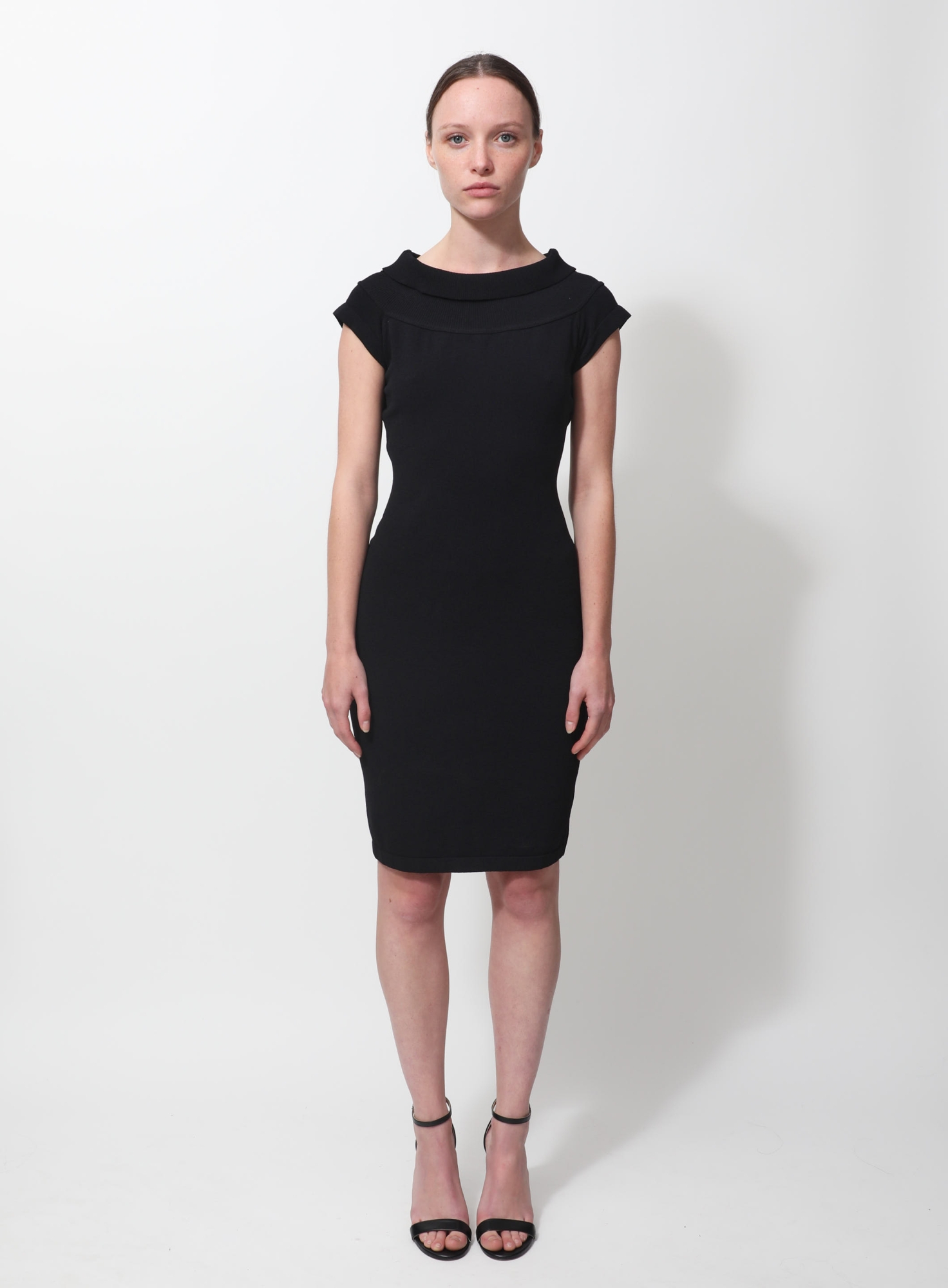 bodycon spaghetti strap dress Red Ribbed Spaghetti Strap Bodycon Midi Dress Medium main image 1
