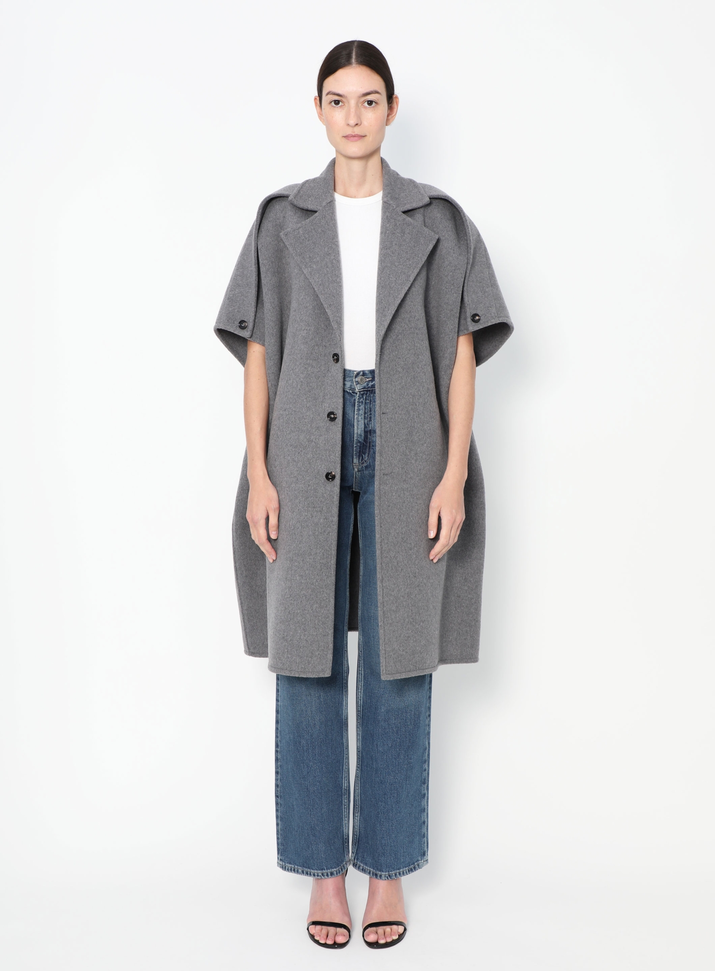 BOTTEGA VENETA■極美品■カシミヤダブルフェイス■オーバーコート Cashmere Cape Coatt | Authentic & Vintage | ReSee