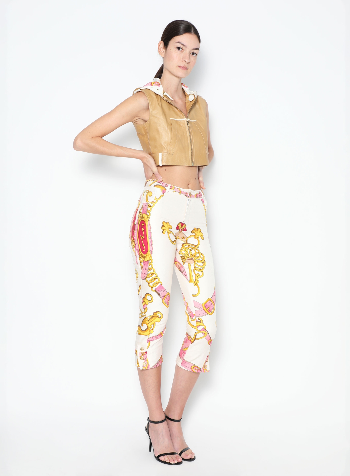 ICONIC S/S 2000 Graphic Capri Ensemble | Authentic & Vintage | ReSee ICONIC S/S 2000 Graphic Capri Ensemble | Authentic & Vintage | ReSee