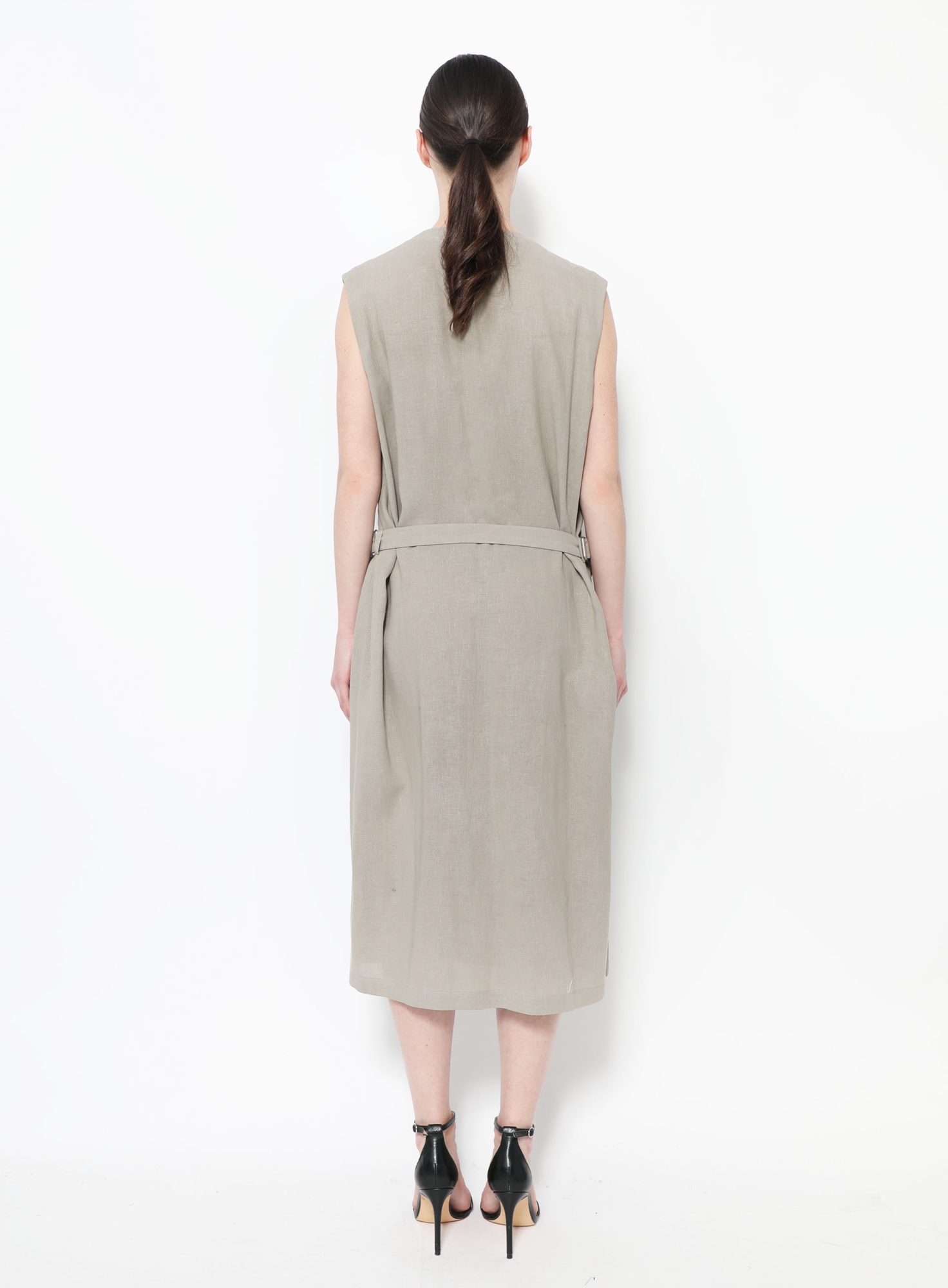 S/S 2002 MARGIELA Linen Wrap Dress | Authentic & Vintage | ReSee