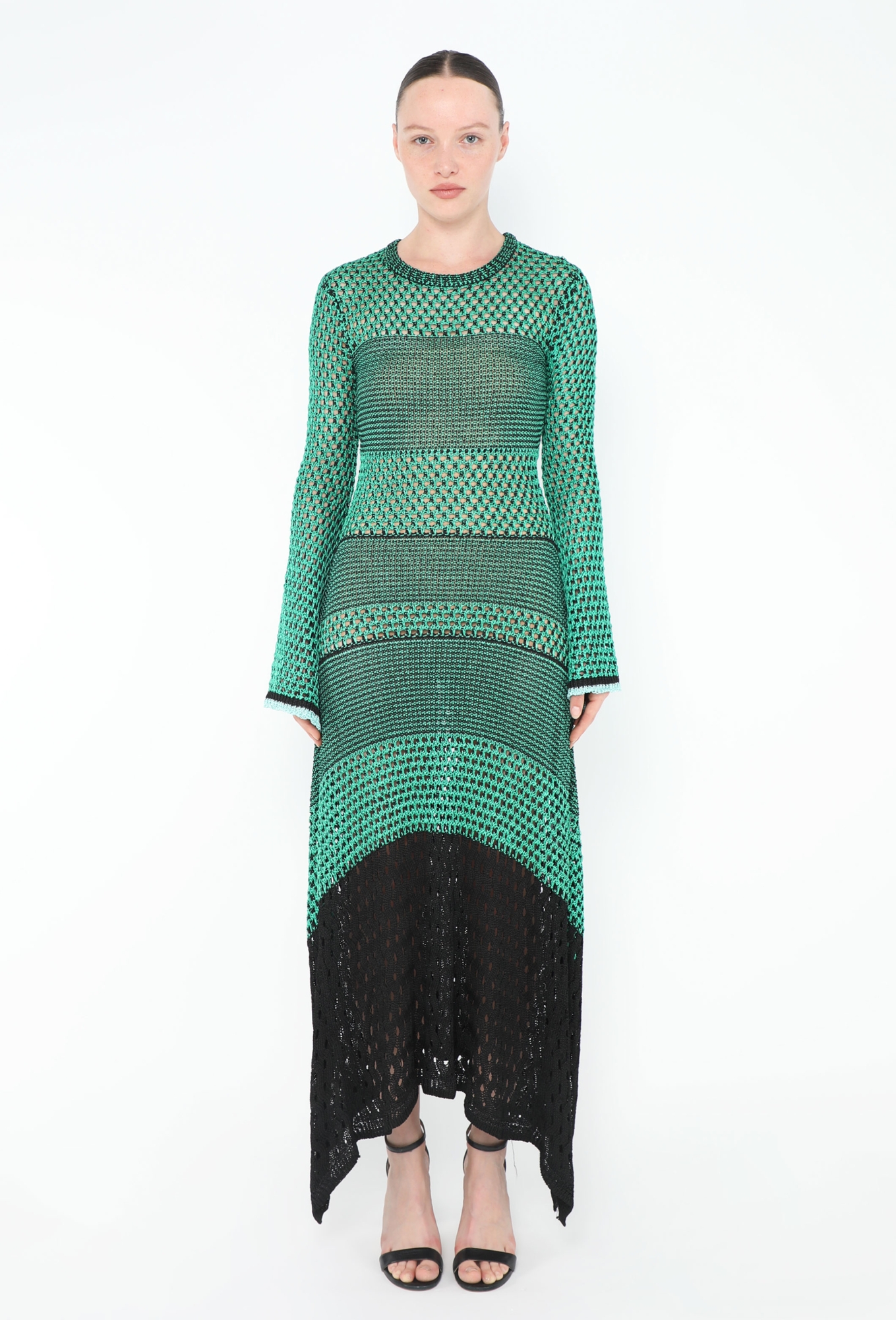 proenza crochet dress Resort 2016 Asymmetrical Crochet Dress - Proenza Schouler
