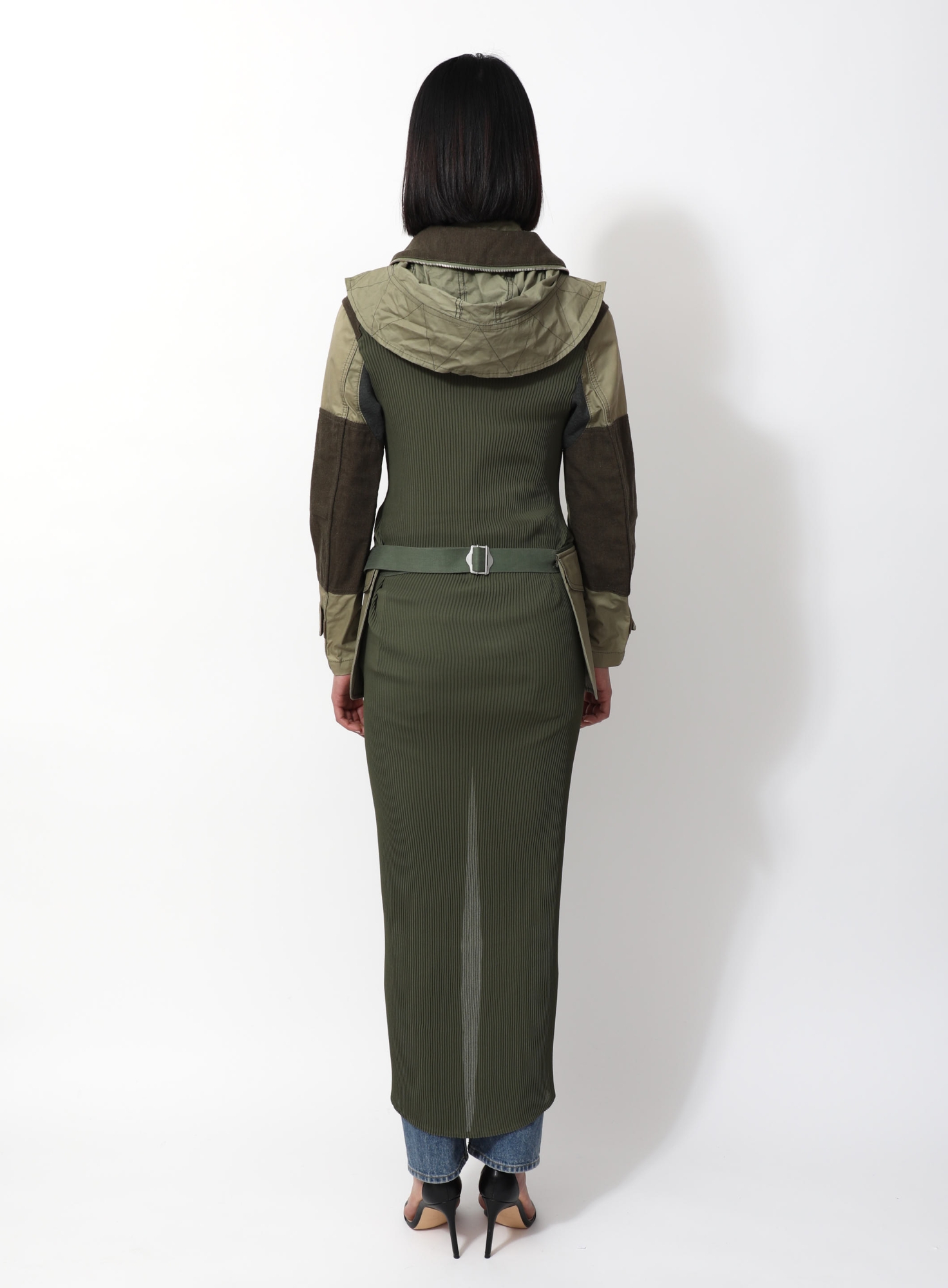 Khaki Deconstructed Trench Coat | Authentic & Vintage | ReSee