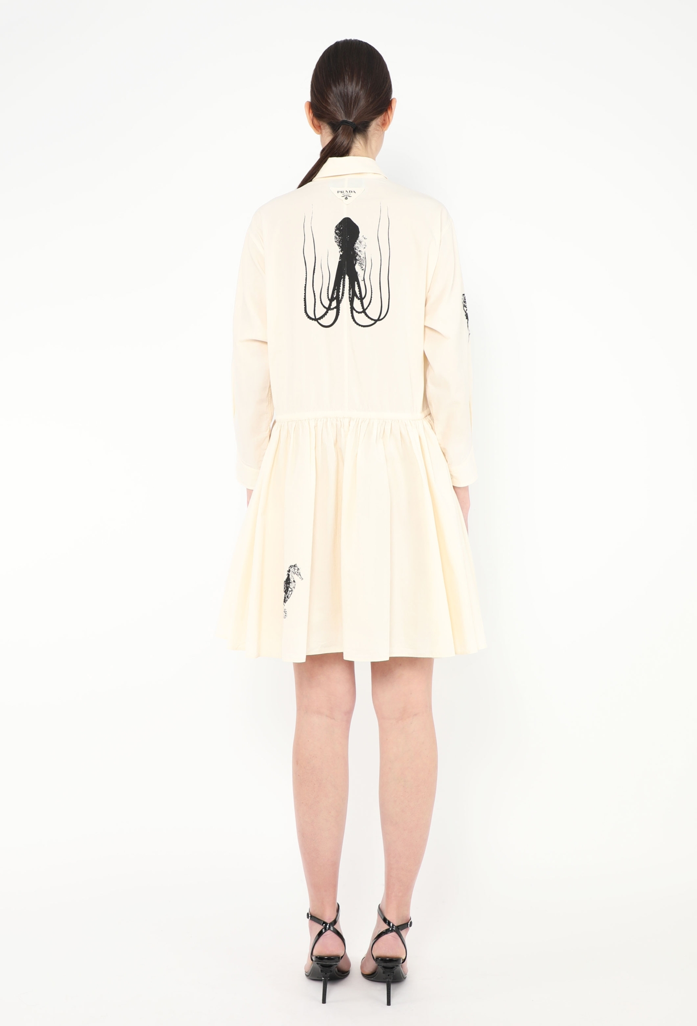 prada beach dress Highly Documented Resort 2014 Prada Runway & Ad Campaign Dress w Hand   Shrimpton Couture