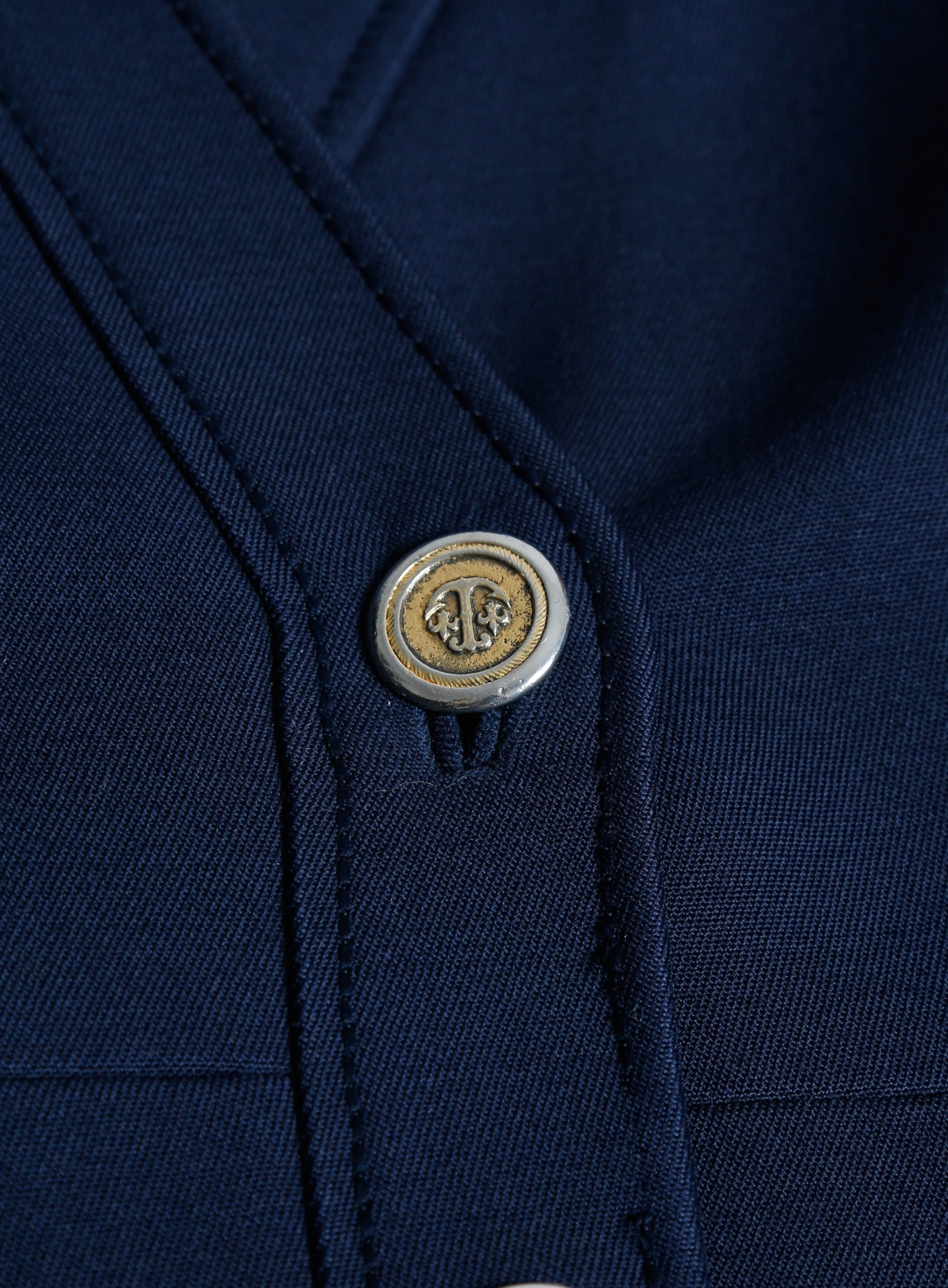 Ted Lapidus Sailor Jacket Navy - Exquisite Vintage | ReSee