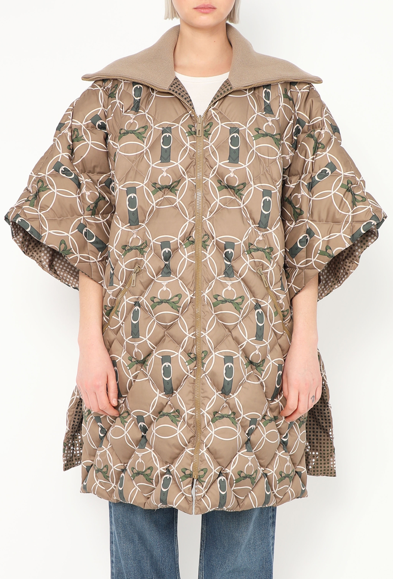 Reversible Printed Puffer Coat - Hermès | Authentic & Vintage | ReSee