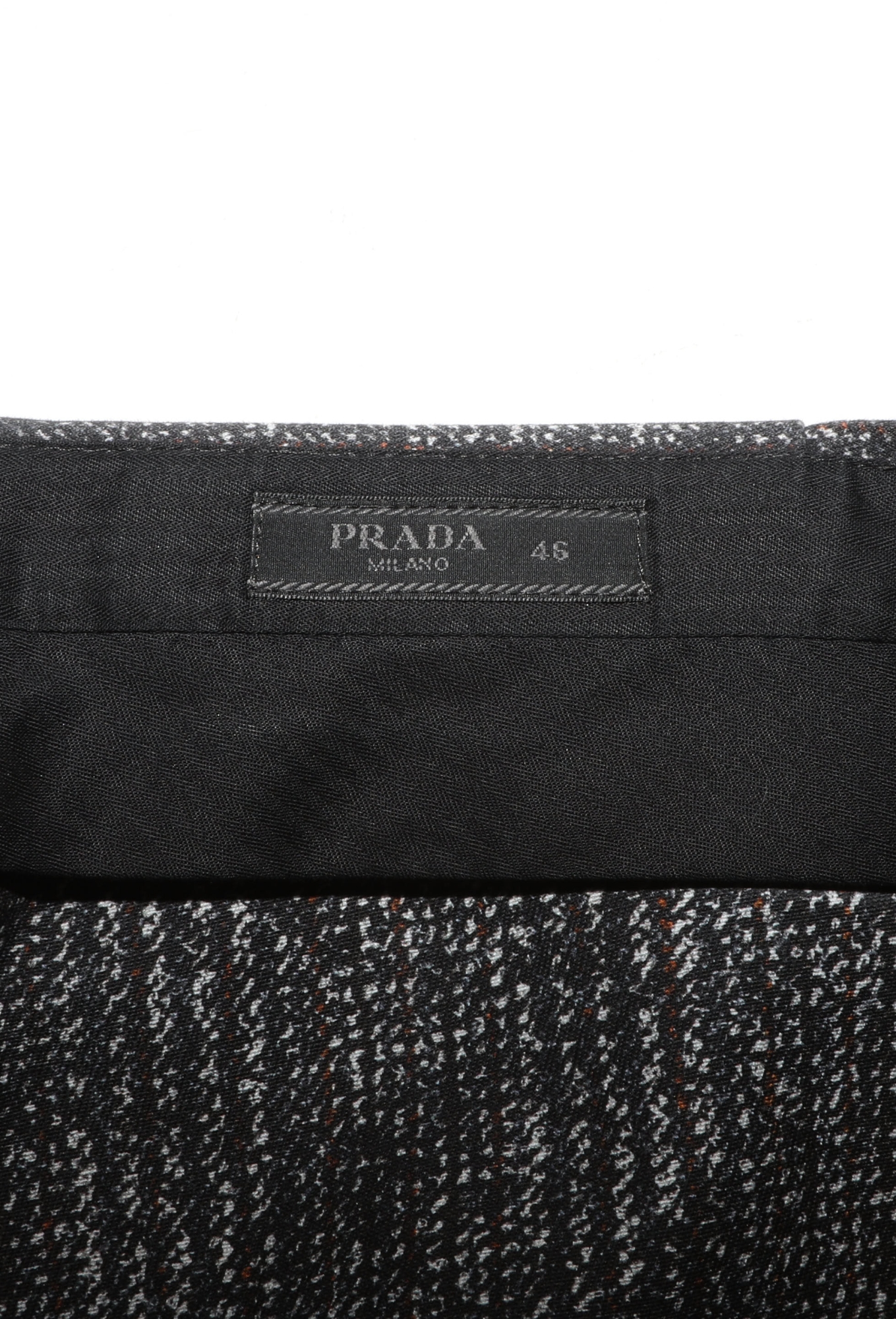S/S 2025 Trompe l'Œil Belted Trousers - Prada | ReSee