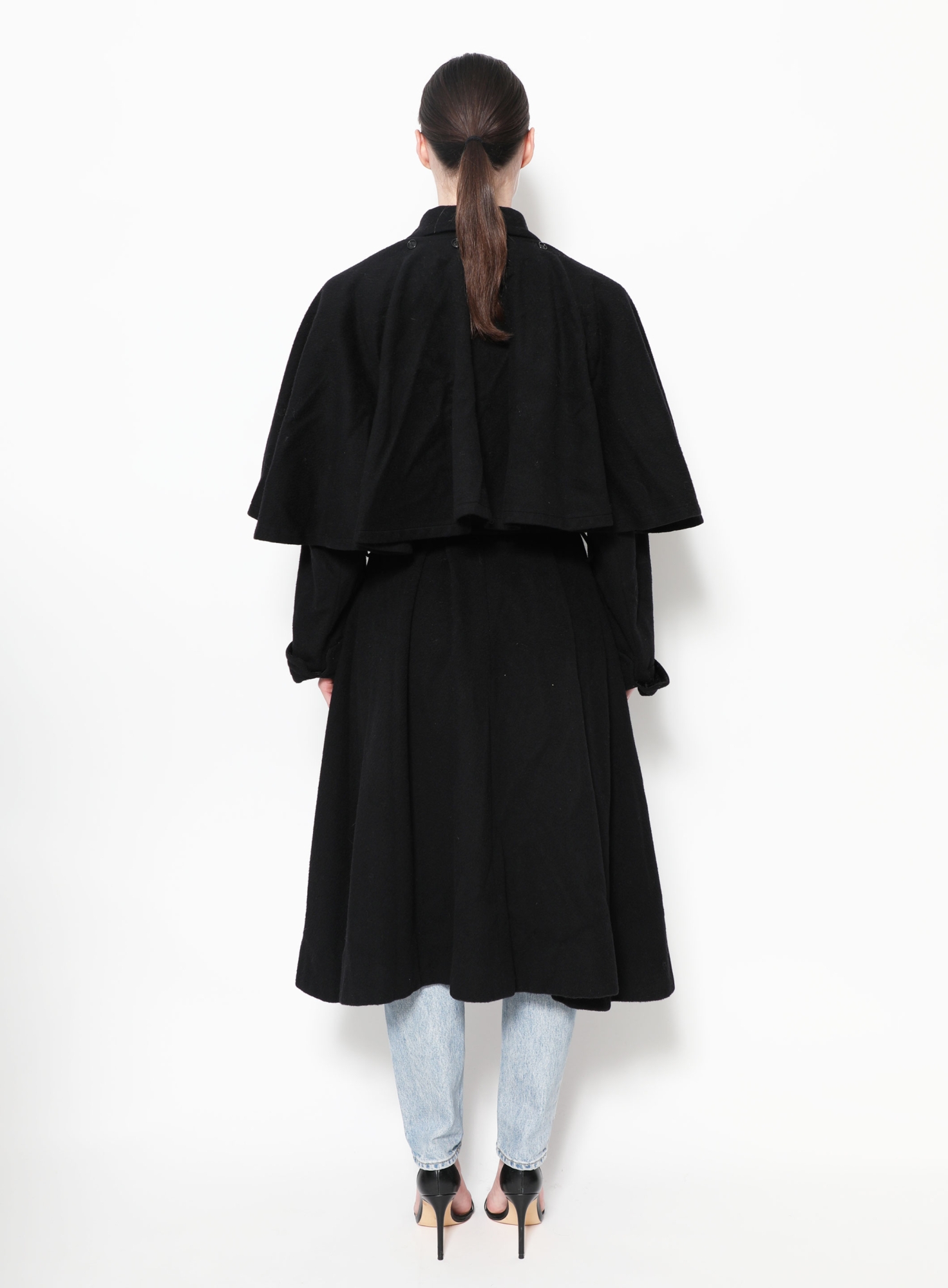 Early '70s Belted Cape Coat | Authentic & Vintage | ReSee