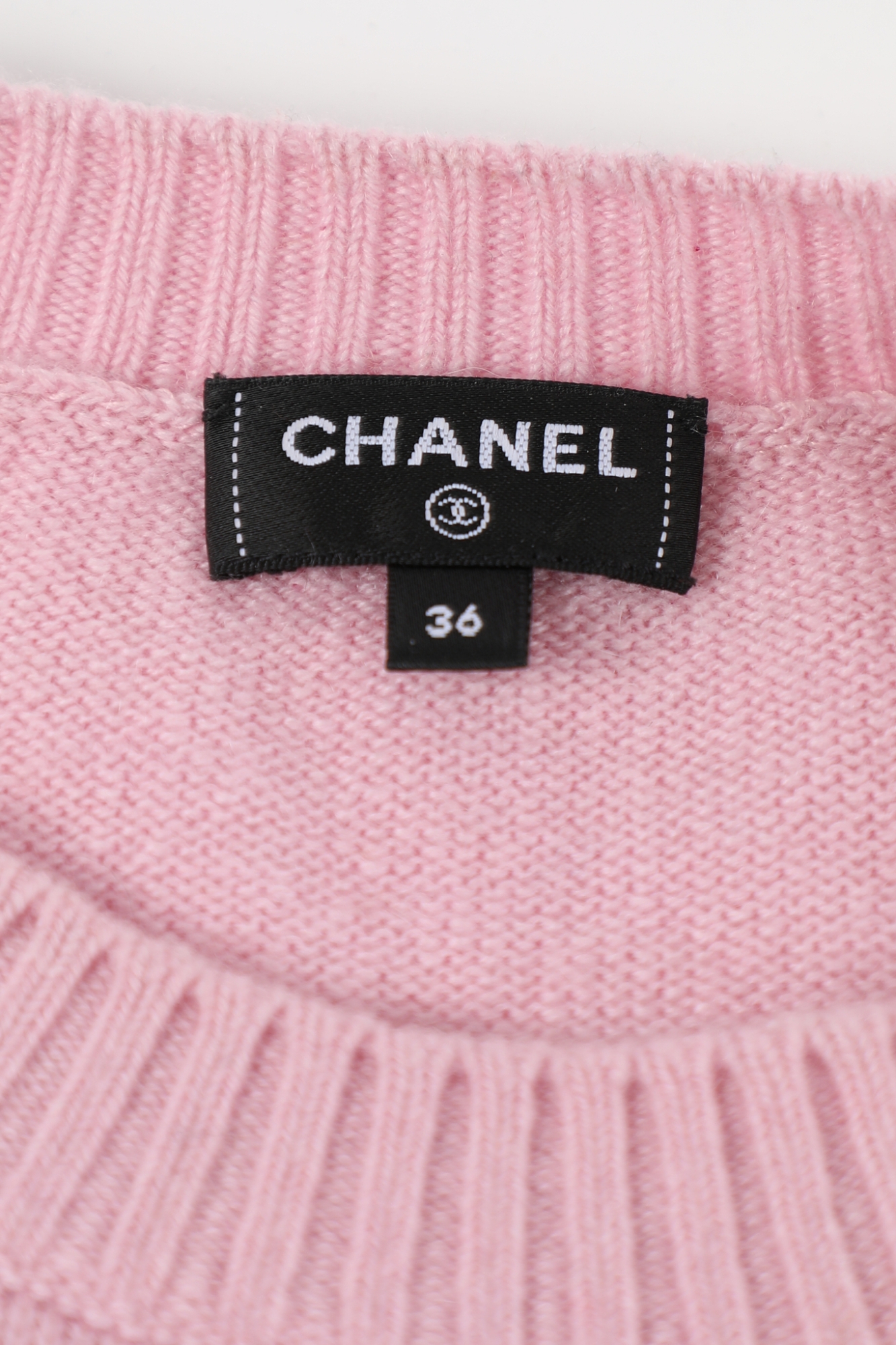 Cashmere 'CC' Turnlock Knit Sweater, 2024 - Chanel | ReSee