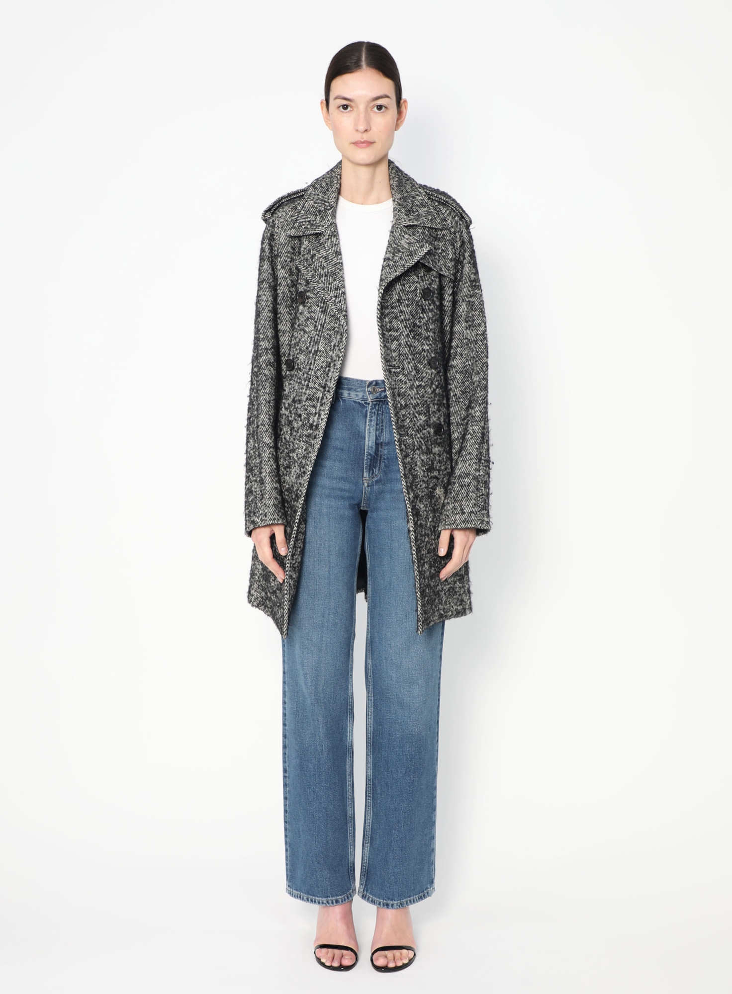 F/W 2007 Navigate Mohair Peacoat | Authentic & Vintage | ReSee