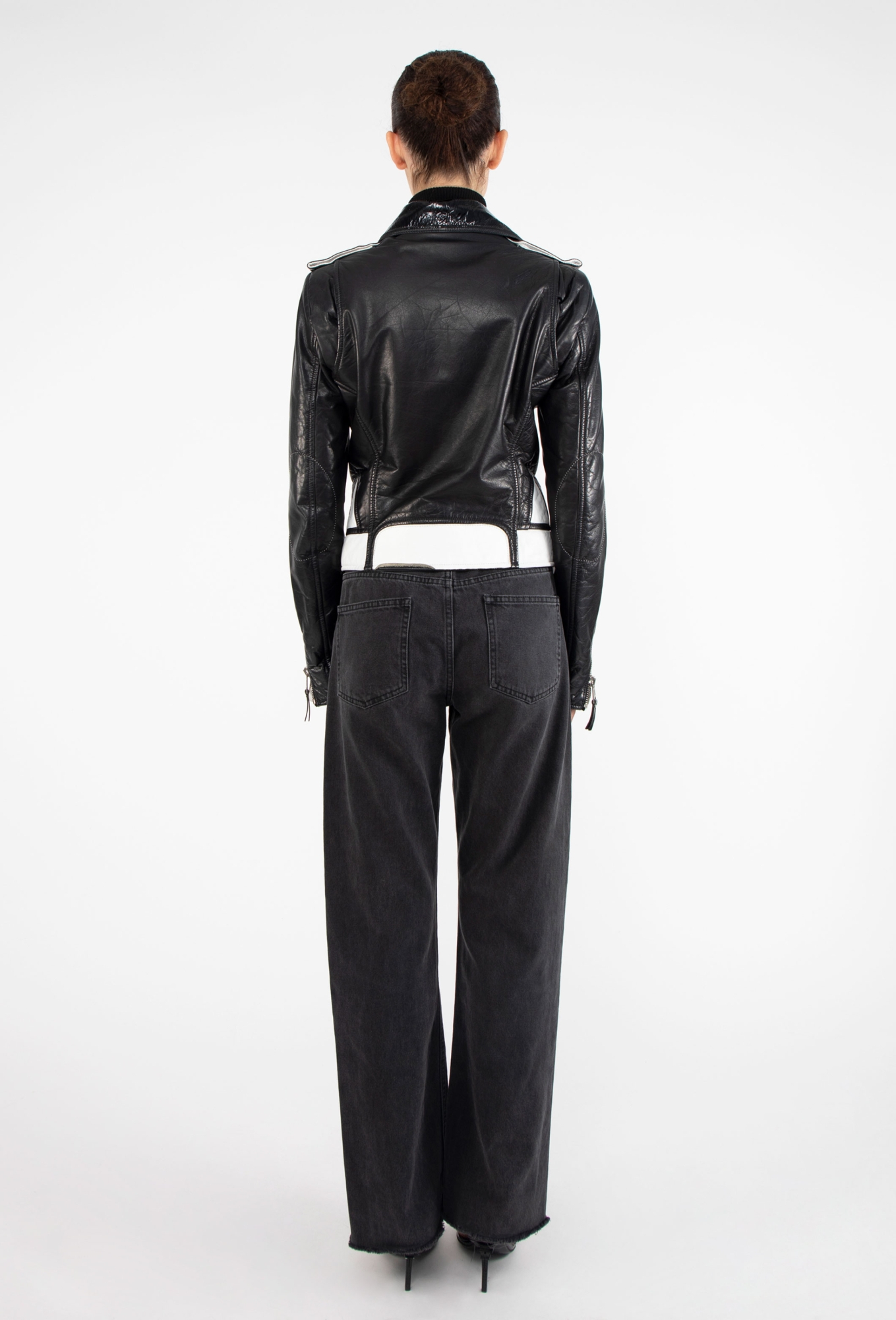 S/S 2007 Bicolor Biker Jacket - Balenciaga | ReSee