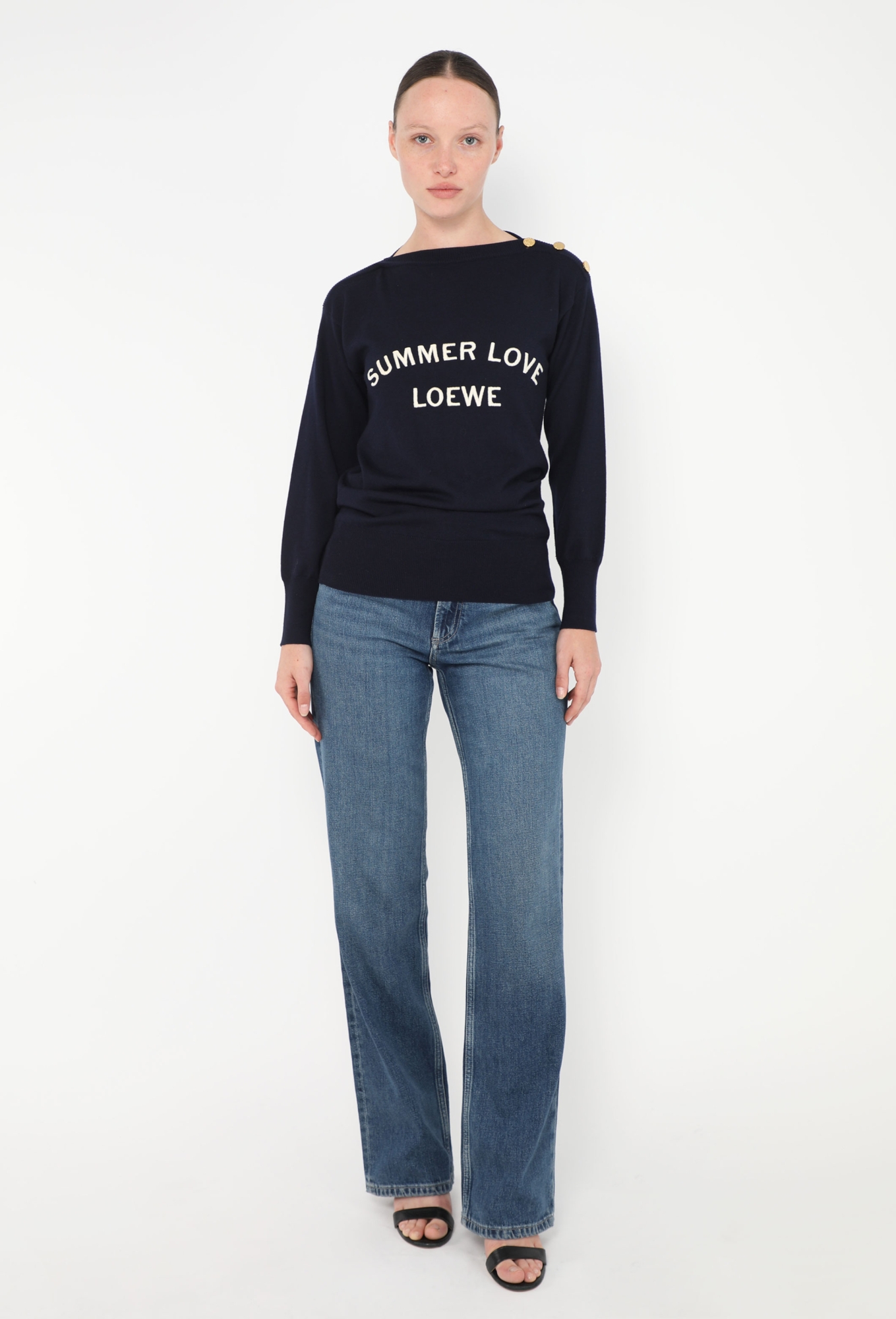 2018 Summer Love Monogram Sweater - Loewe | ReSee