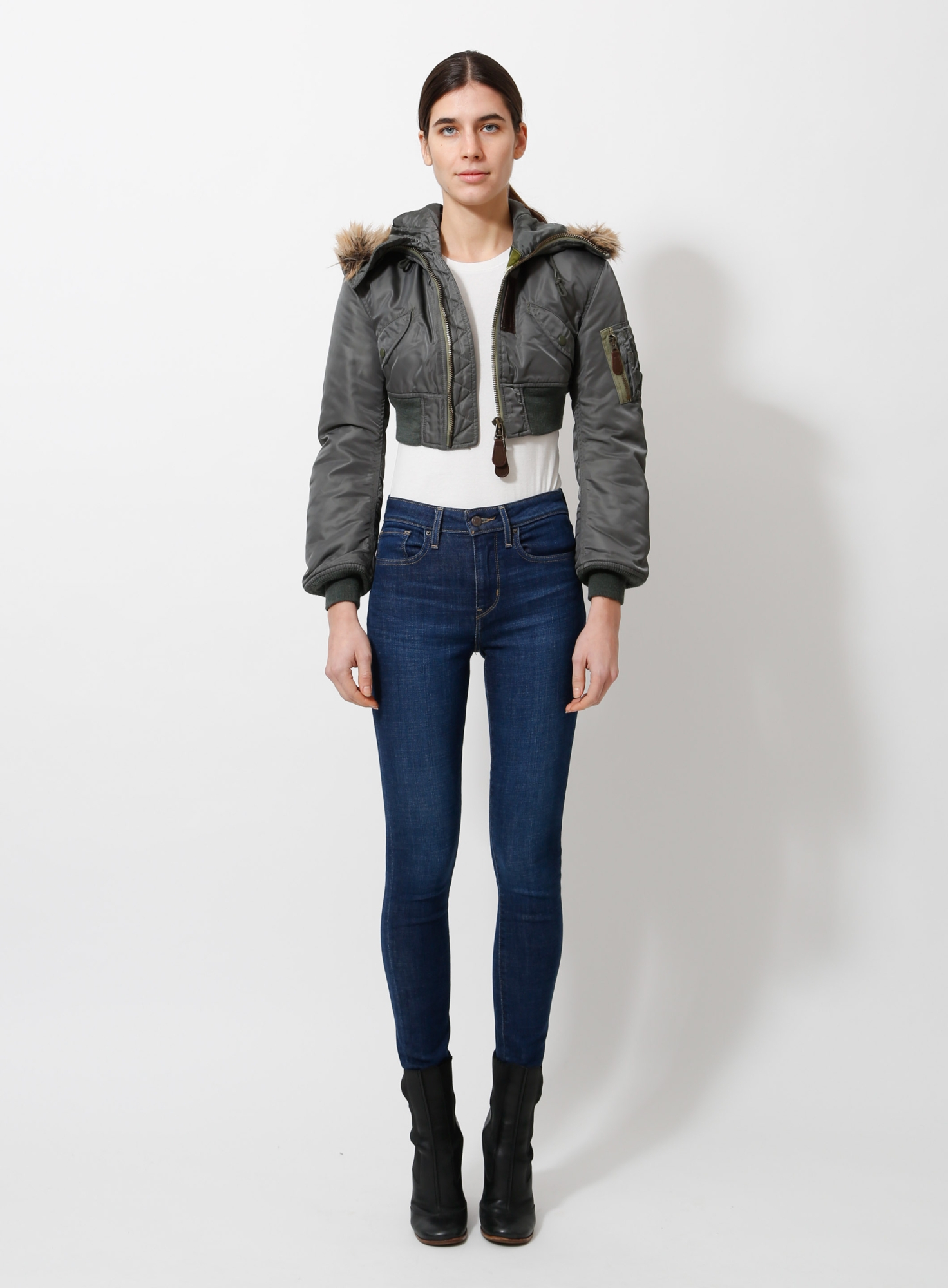 F/W 2010 Cropped Puffer Jacket | Authentic & Vintage | ReSee