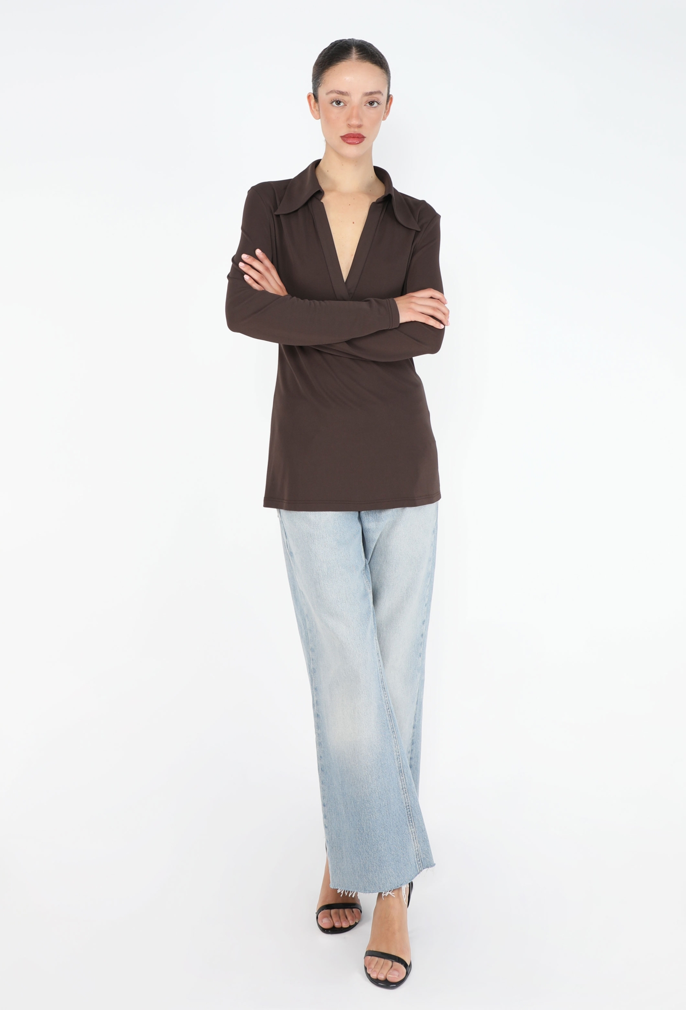 1996 V-Neck Jersey Tunic - Gucci | ReSee