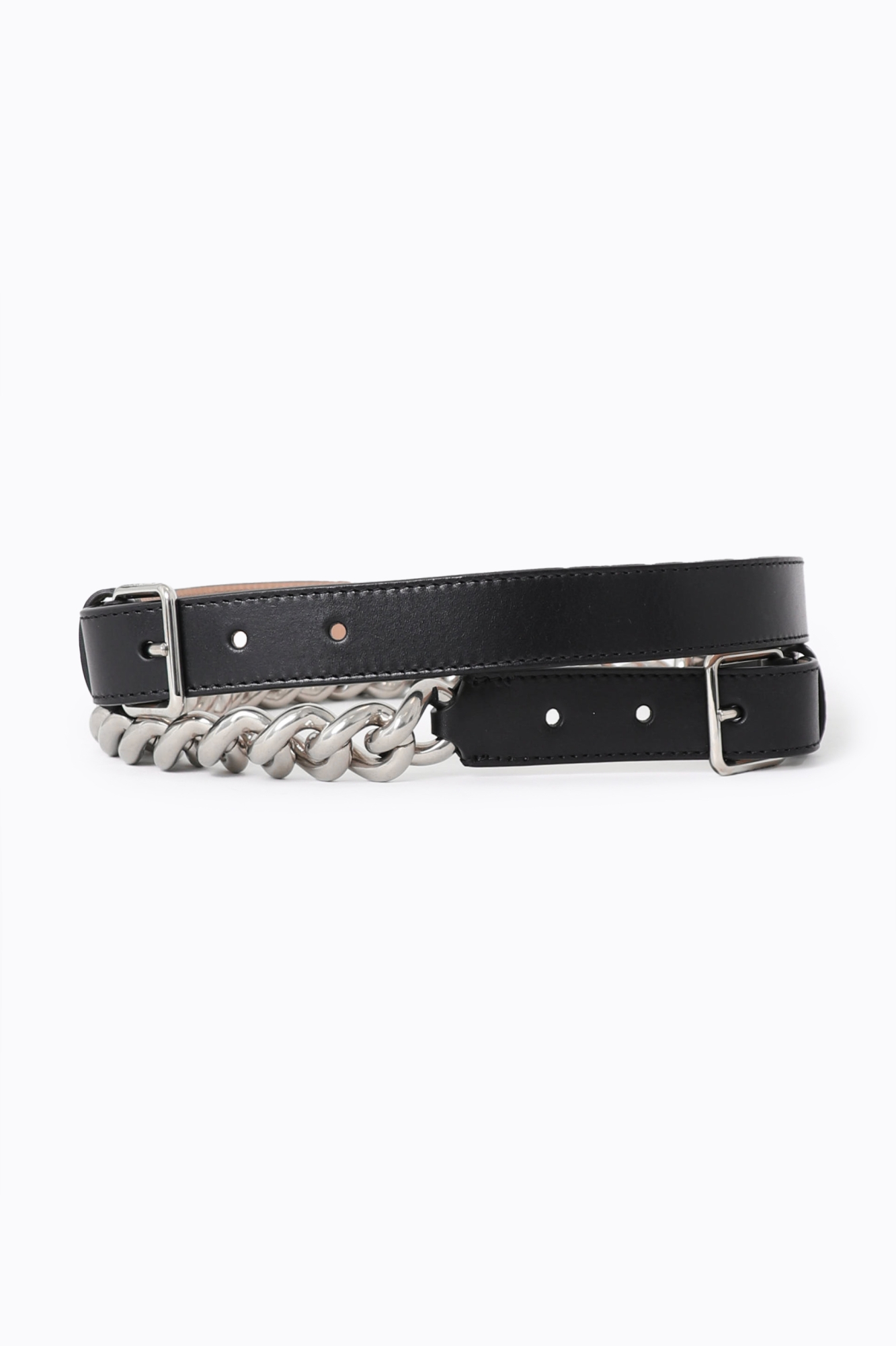 Pre-Fall 2022 Layered Chainlink Belt - Alexander McQueen