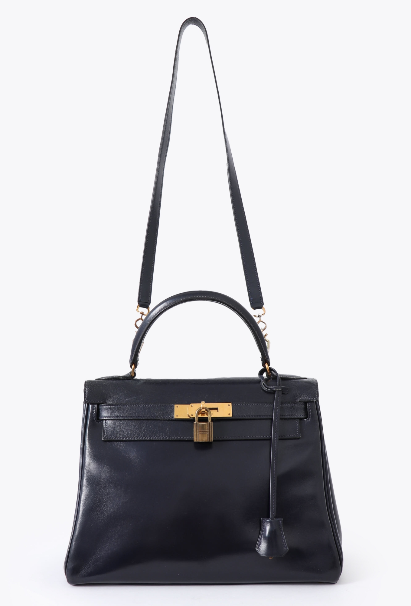 HERMES 空き箱 ケリー28 Hermès Vintage Rouge H Box Calf Retourne