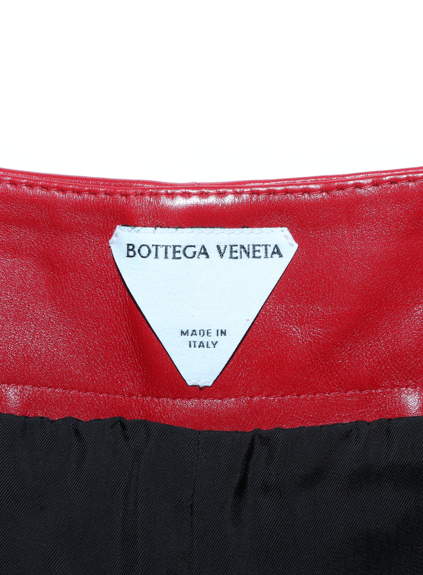 F/W 2022 Cropped Leather Trousers - Bottega Veneta | Authentic 