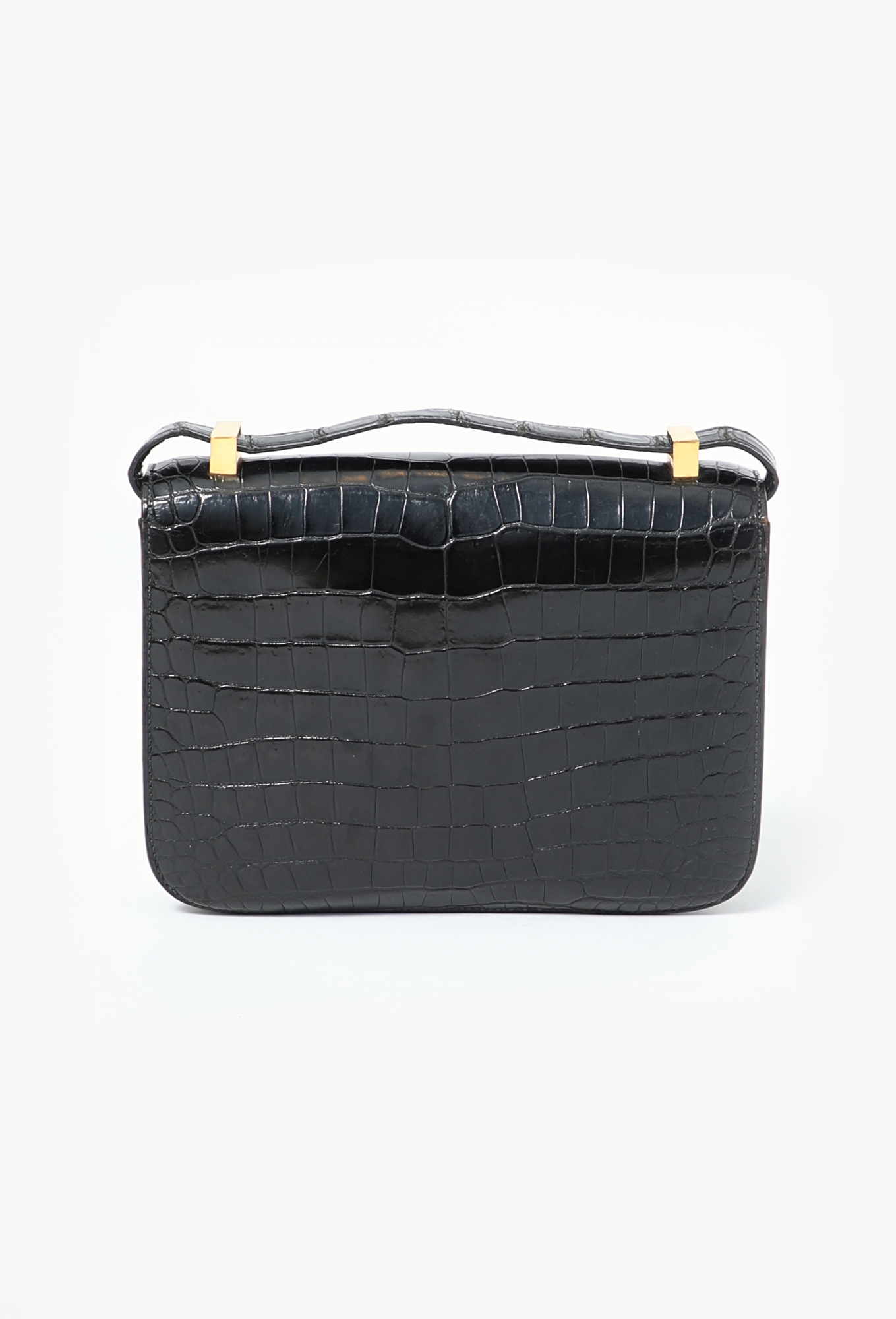 80s Black Porosus Constance 22 - Hermès | ReSee
