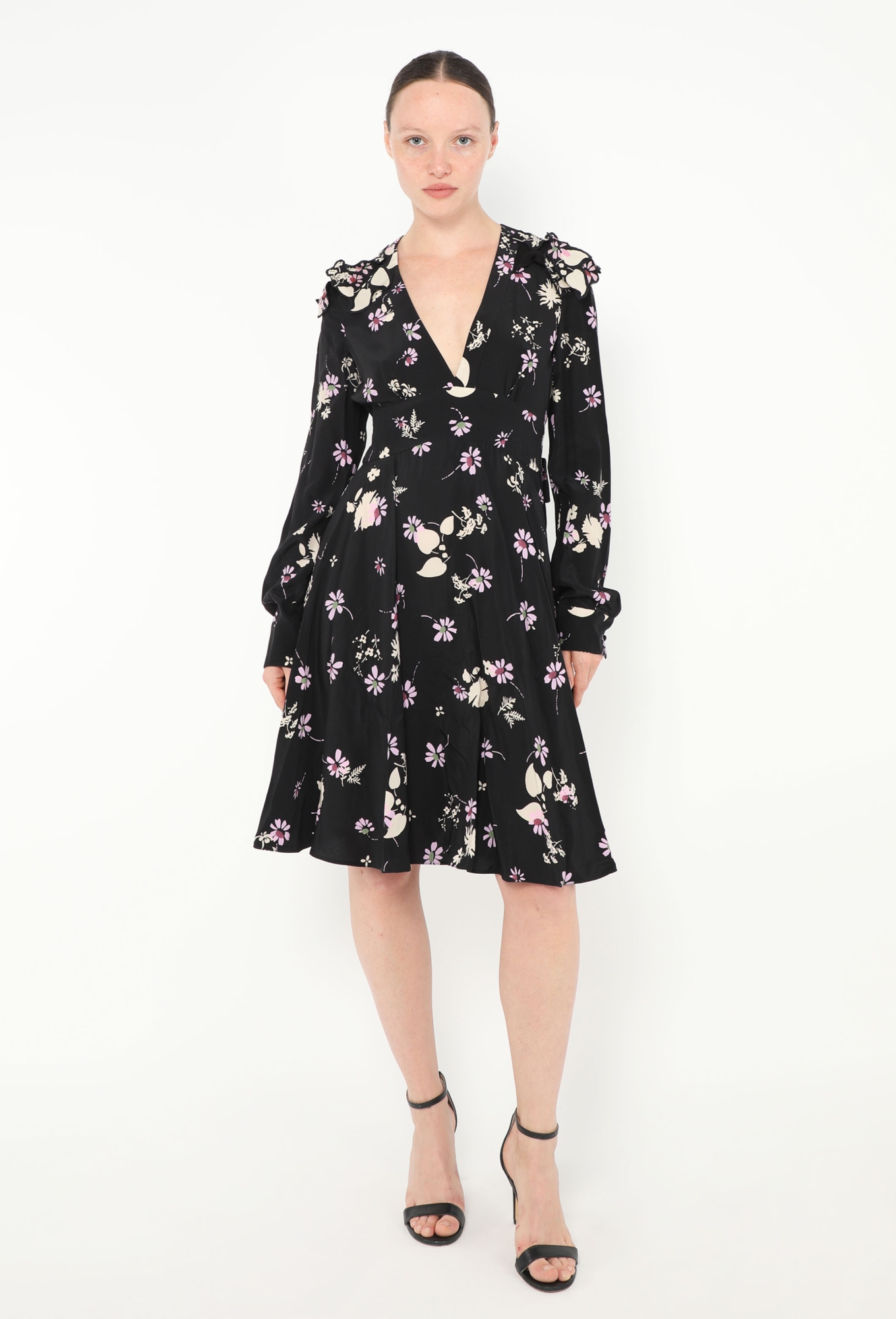 Pre-Fall 2017 Printed Silk Dress - Valentino | ReSee