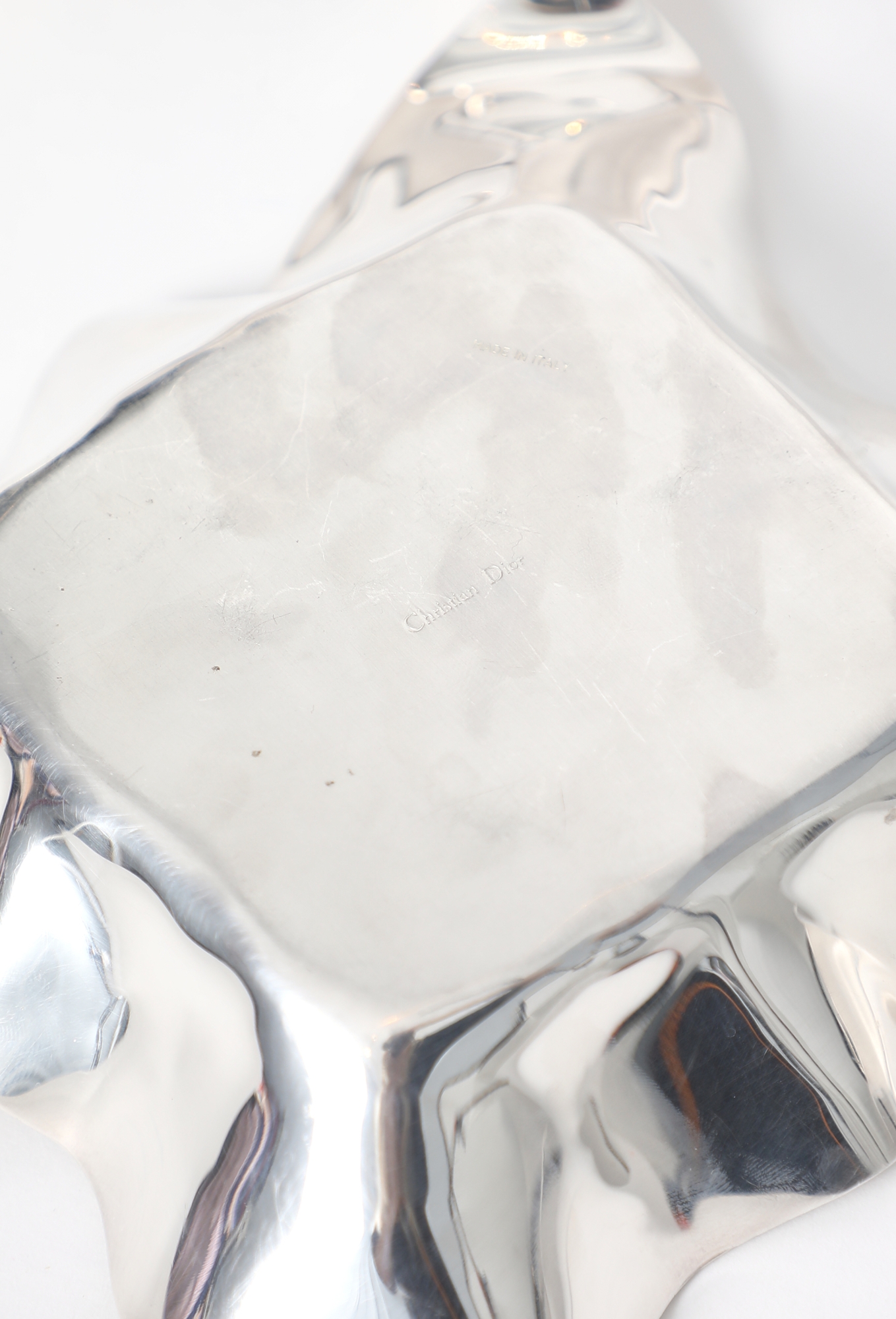 70s Scalloped Silver Tray Set - Dior | ReSee
