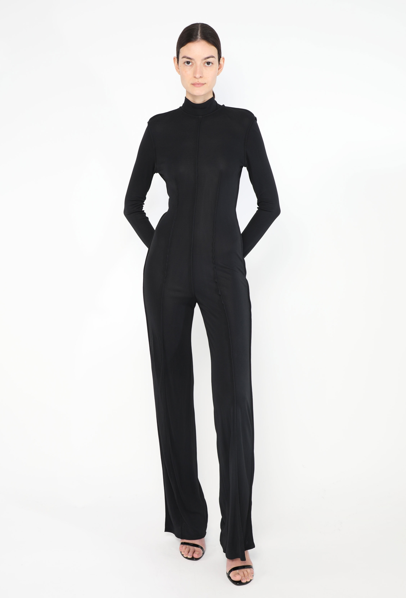 90s Mock-Neck Jumpsuit | Authentic & Vintage | ReSee