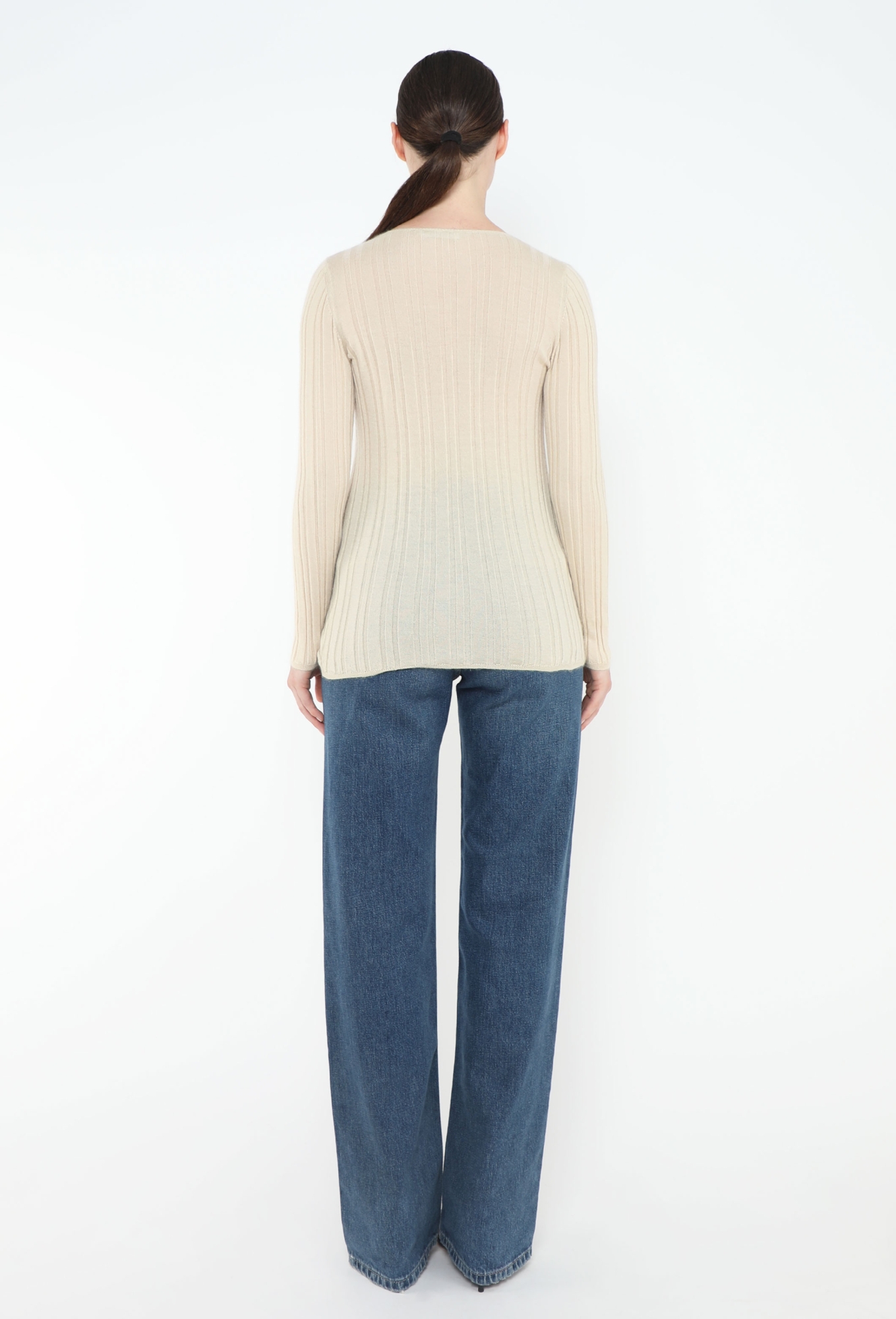 90s Ribbed Cashmere Cardigan - Prada | ReSee