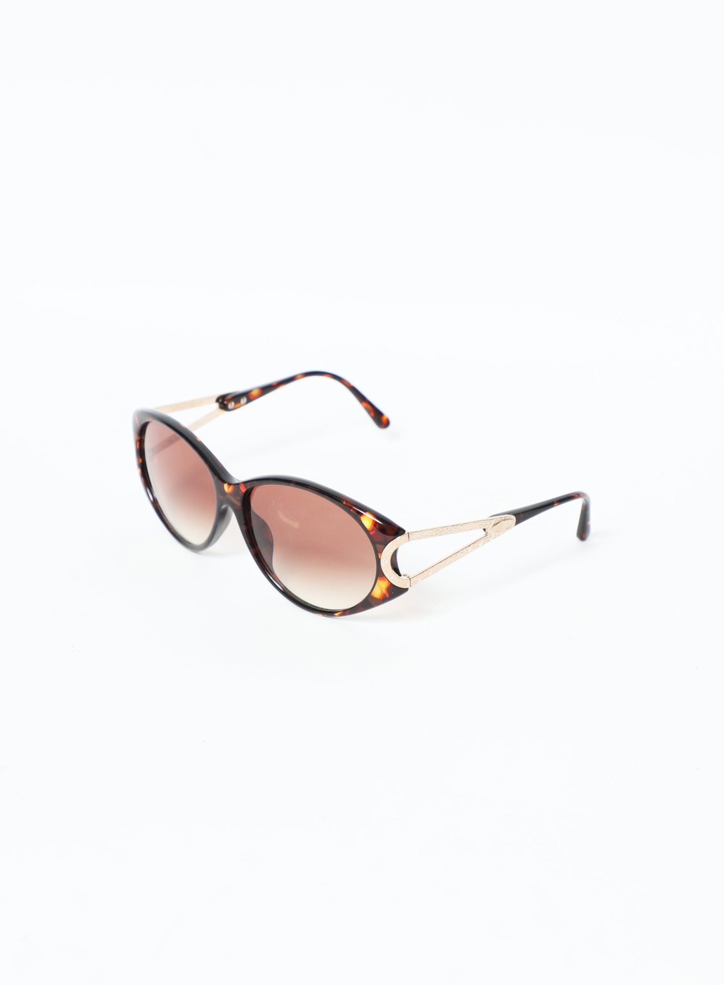 90s Tortoiseshell Oval Sunglasses | Authentic & Vintage | ReSee