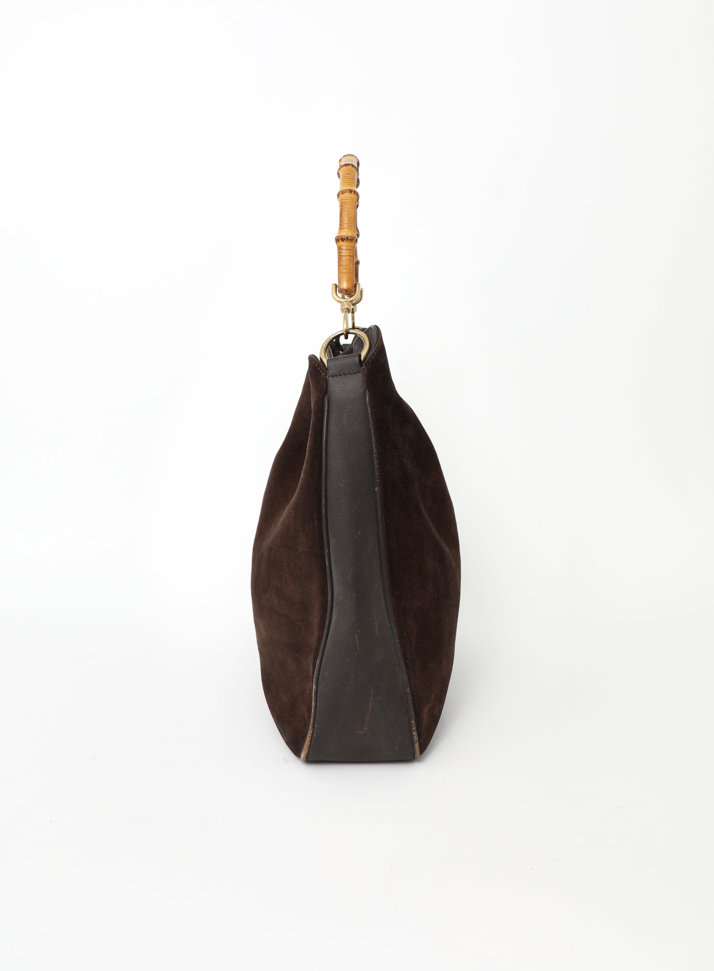 Suede Bamboo Hobo Bag | Authentic & Vintage | ReSee
