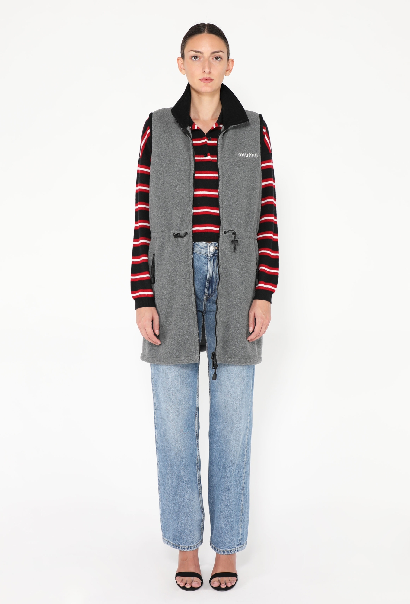 F/W 2024 Logo Fleece Vest - Miu Miu | ReSee