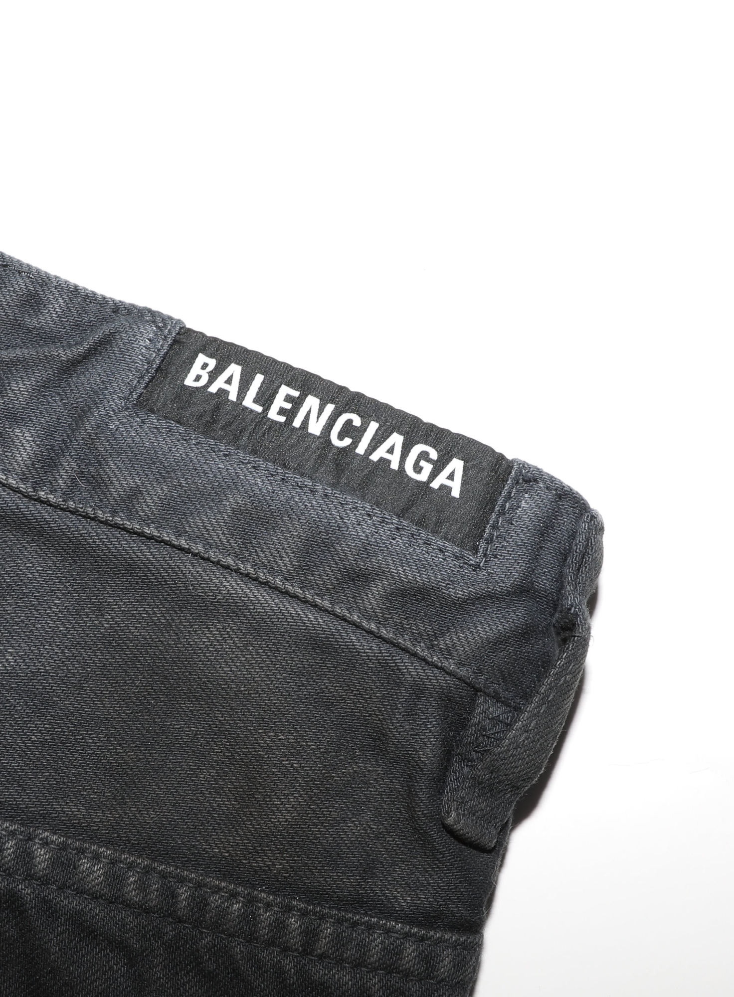 S/S 2024 Two-Tone Drawstring Jeans - Balenciaga | ReSee