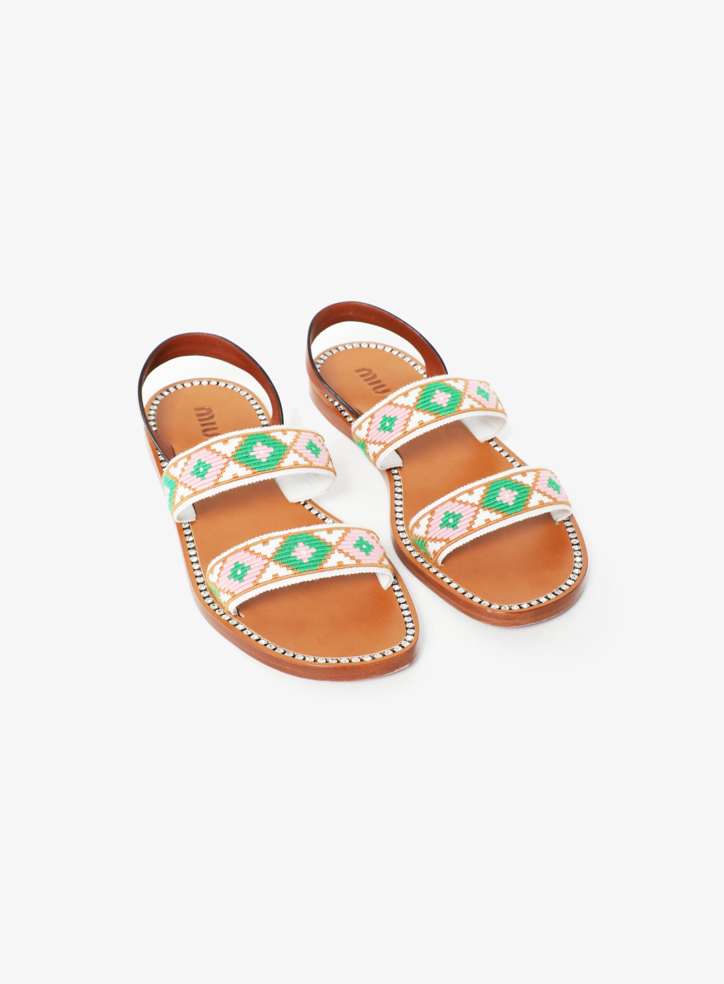 Aztec Strass Framed Sandals | Authentic & Vintage | ReSee