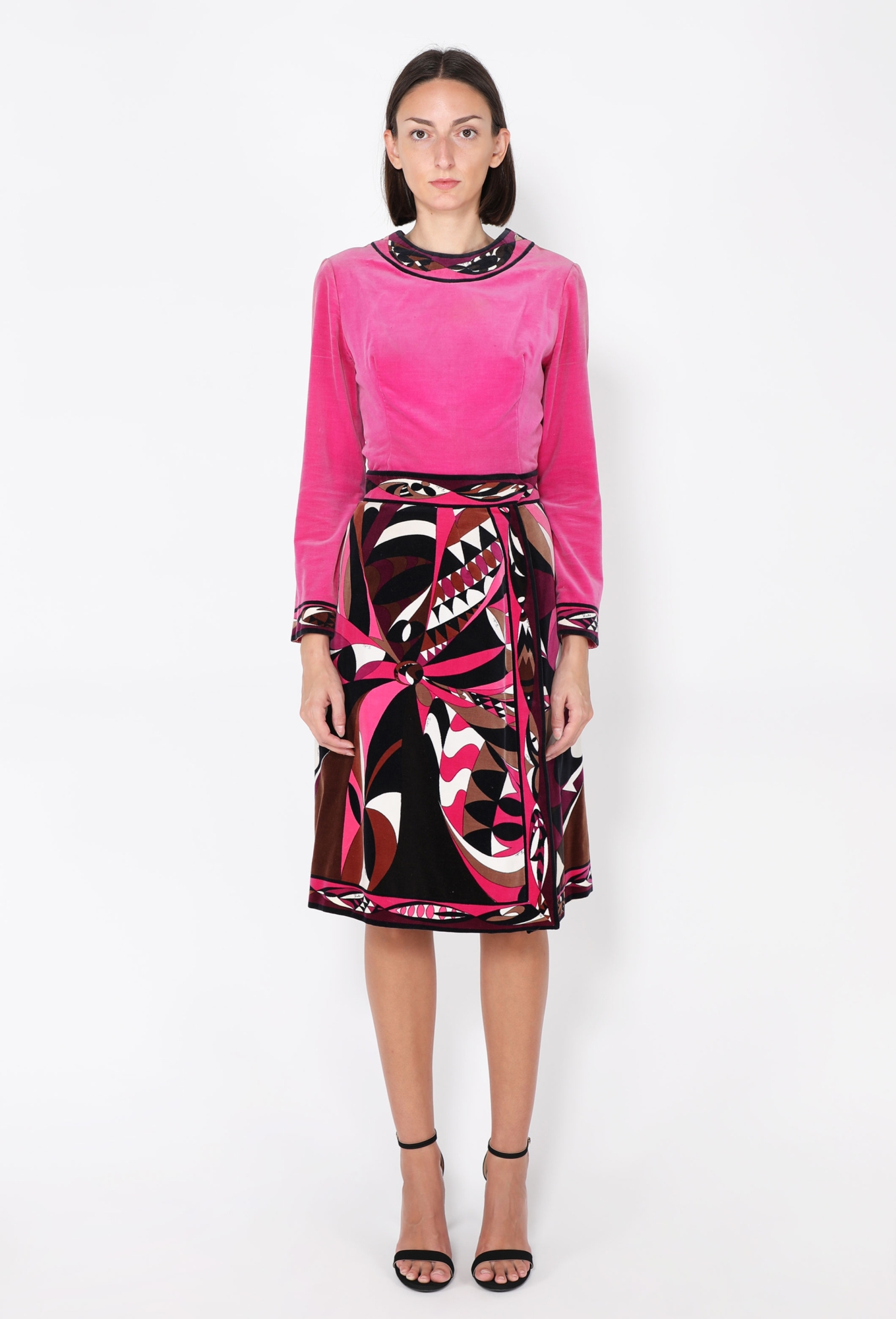 Velvet Romper & Skirt Ensemble, 1970s - Emilio Pucci | ReSee