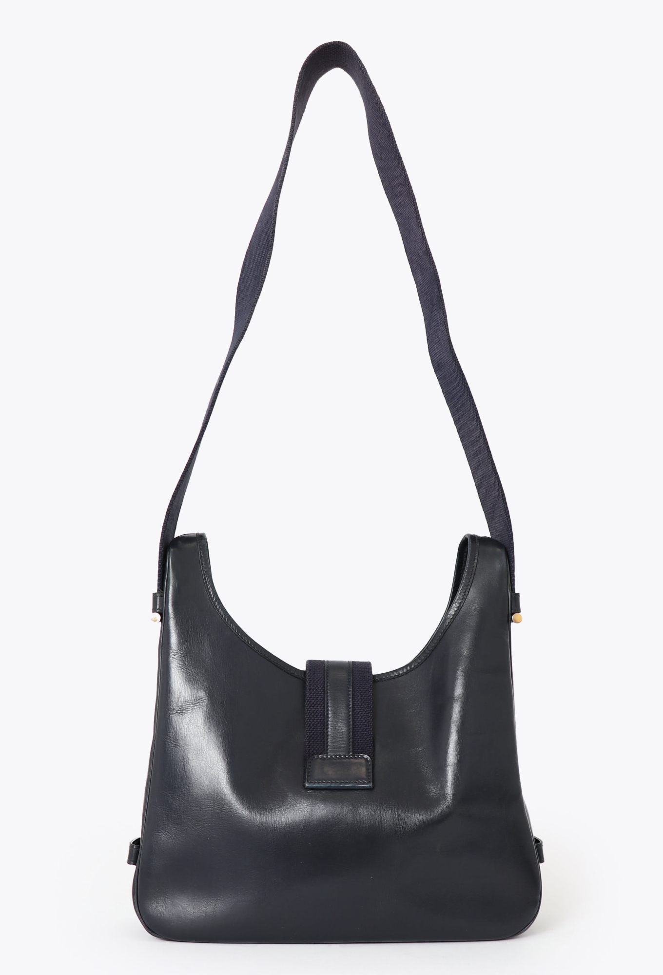 HERMES ノベルティ ショルダーバック 70s Tsako Marine Box Bag - Hermès | ReSee