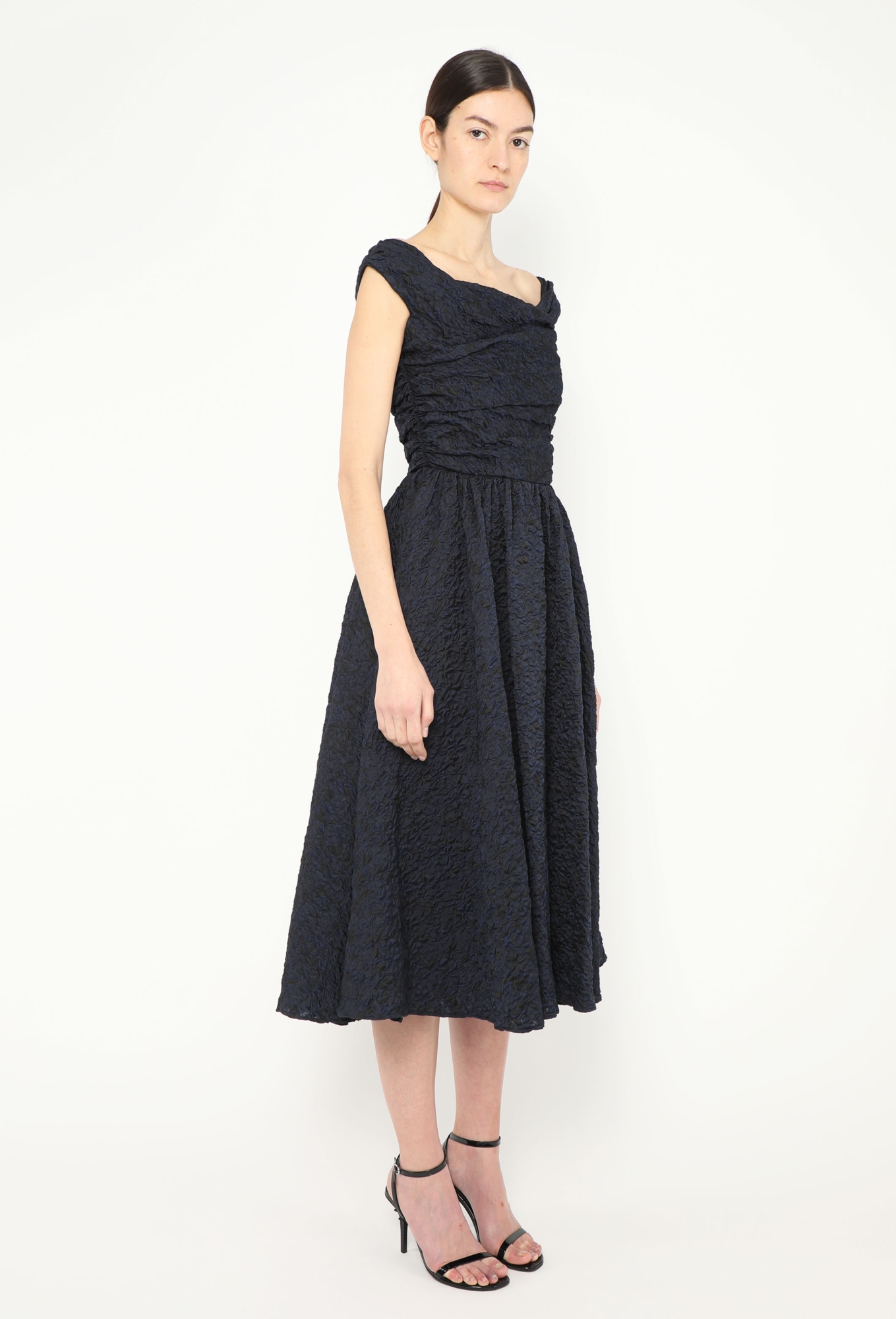 DIOR 2017FW ウールロングドレス F34 F/W 2019 Brocade Off-Shoulder Dress - Dior | Authentic & Vintage