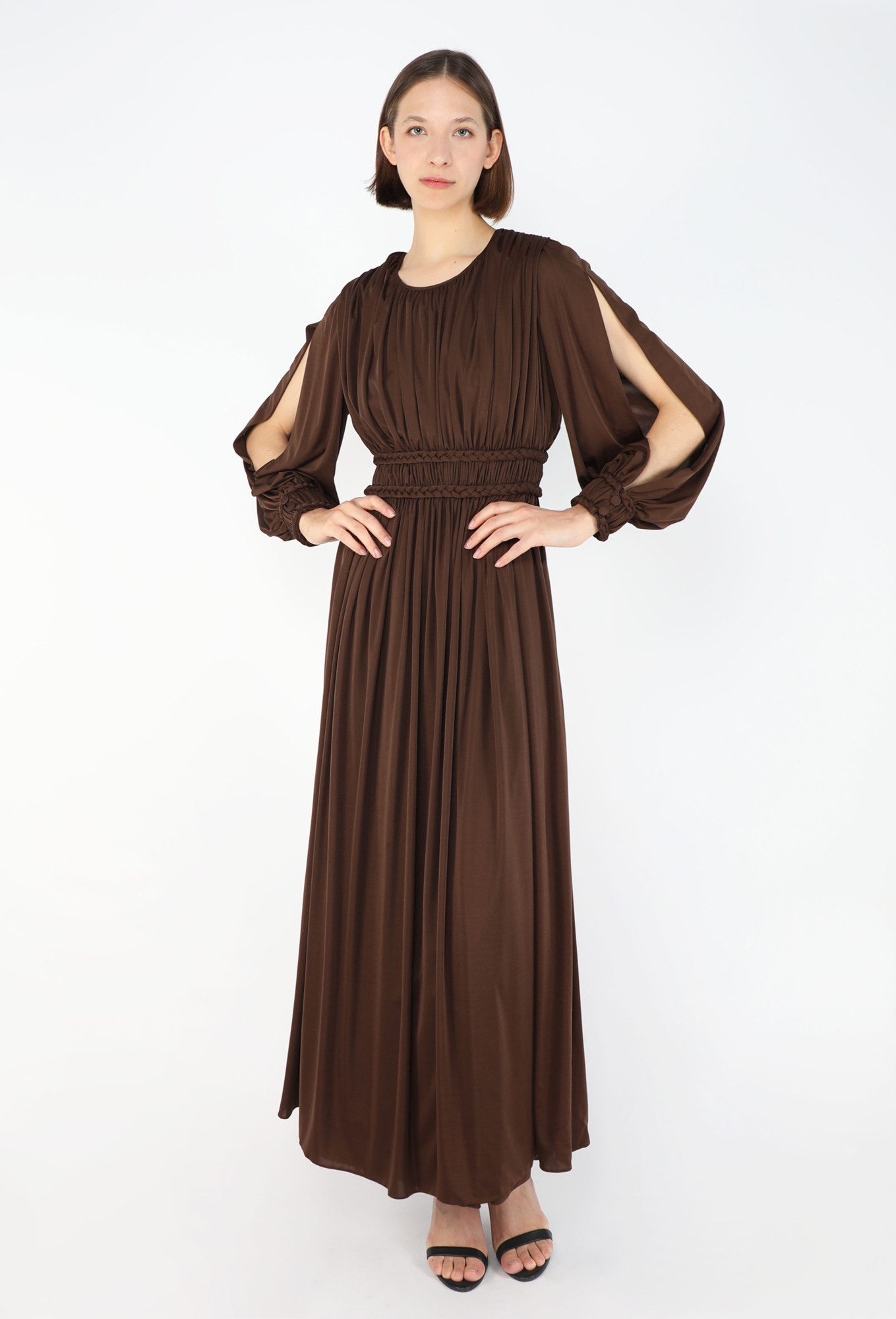 Carven 1960s Haute Couture Grecian Gown - Exquisite Vintage | ReSee Carven 1960s Haute Couture Grecian Gown - Exquisite Vintage | ReSee