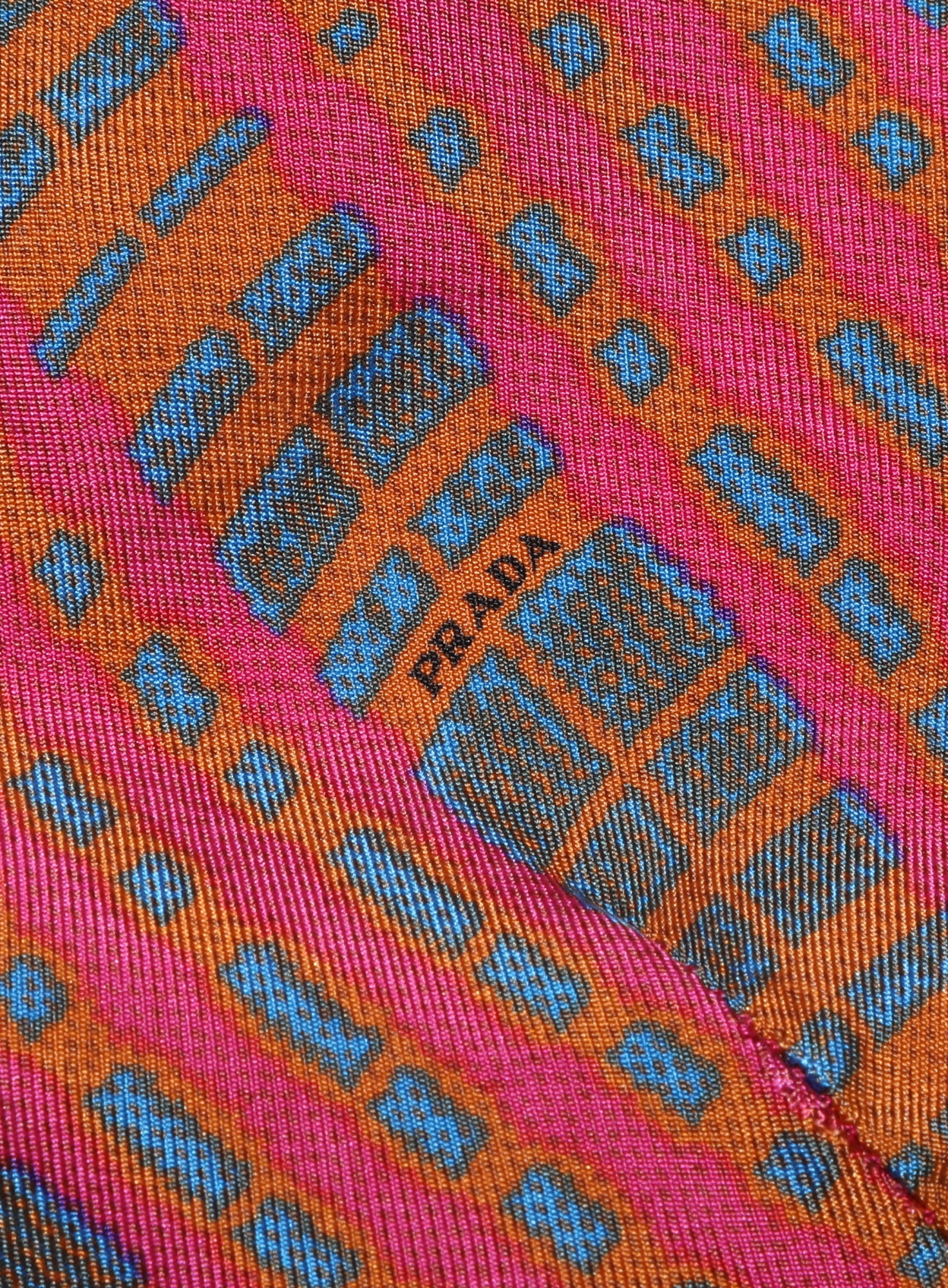 Geometric Printed Silk Shirt - Prada | Authentic & Vintage | ReSee
