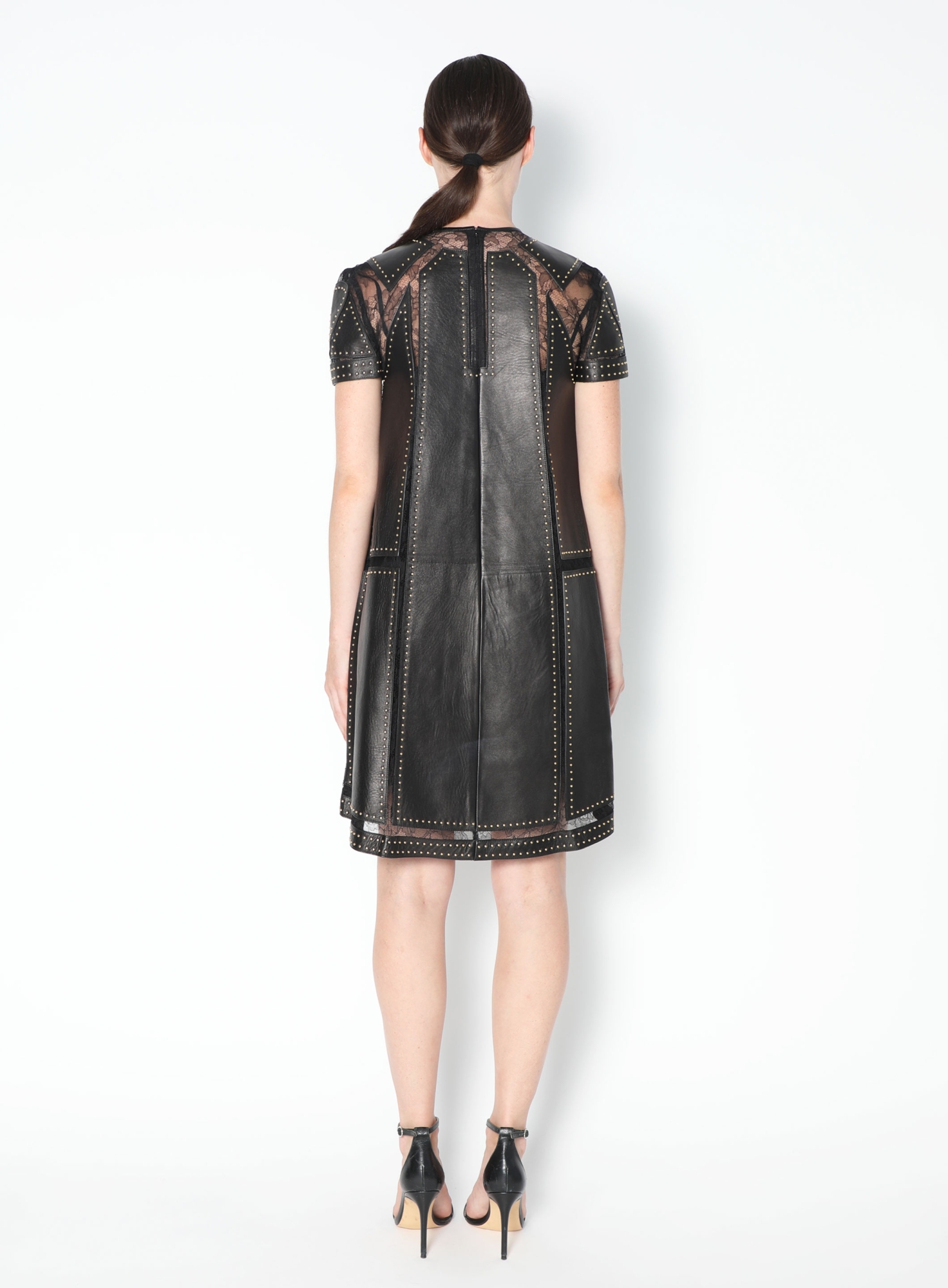 chinese dress ladies Valentino Leather Shift Dress – Bluefly
