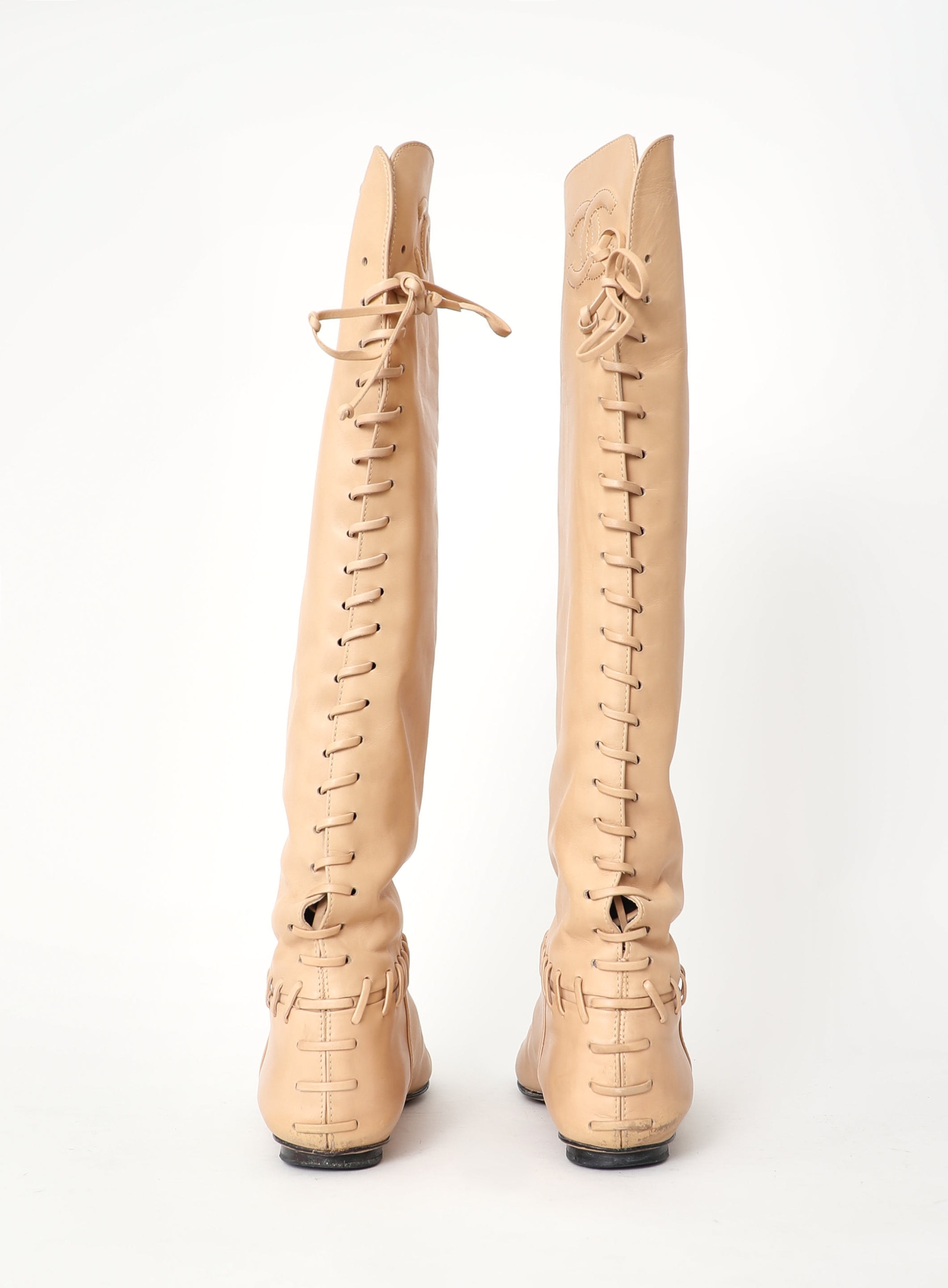 Resort 2011 Leather Lace-Up Boots | Authentic & Vintage | ReSee