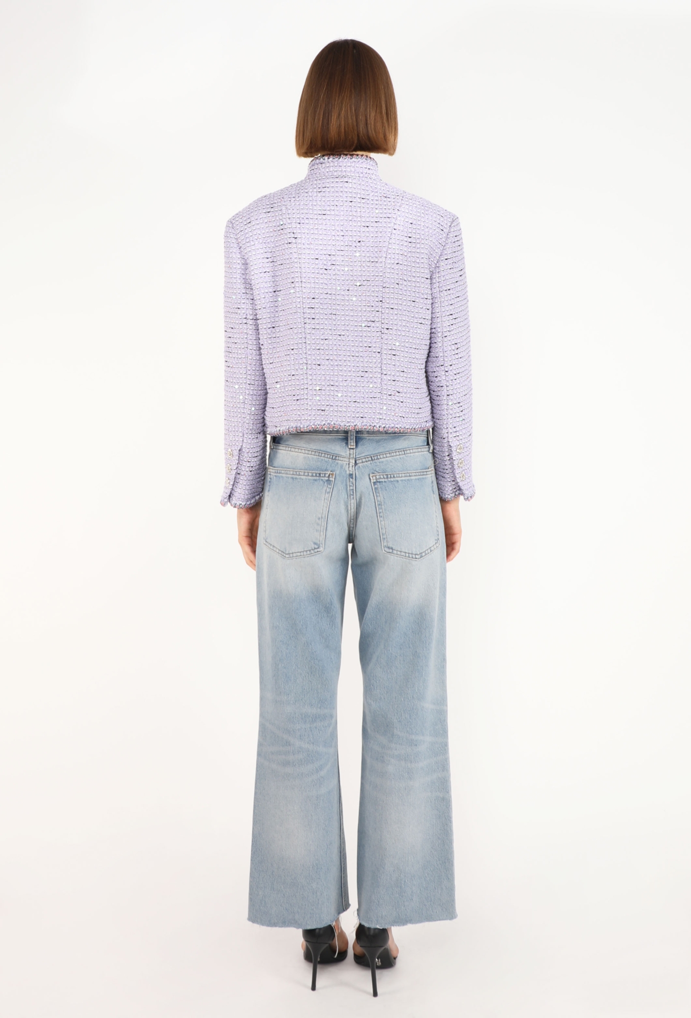 journalstandard relume tweedクルーネックJKT Iridescent Tweed Jacket, Resort 2025 - Chanel | ReSee