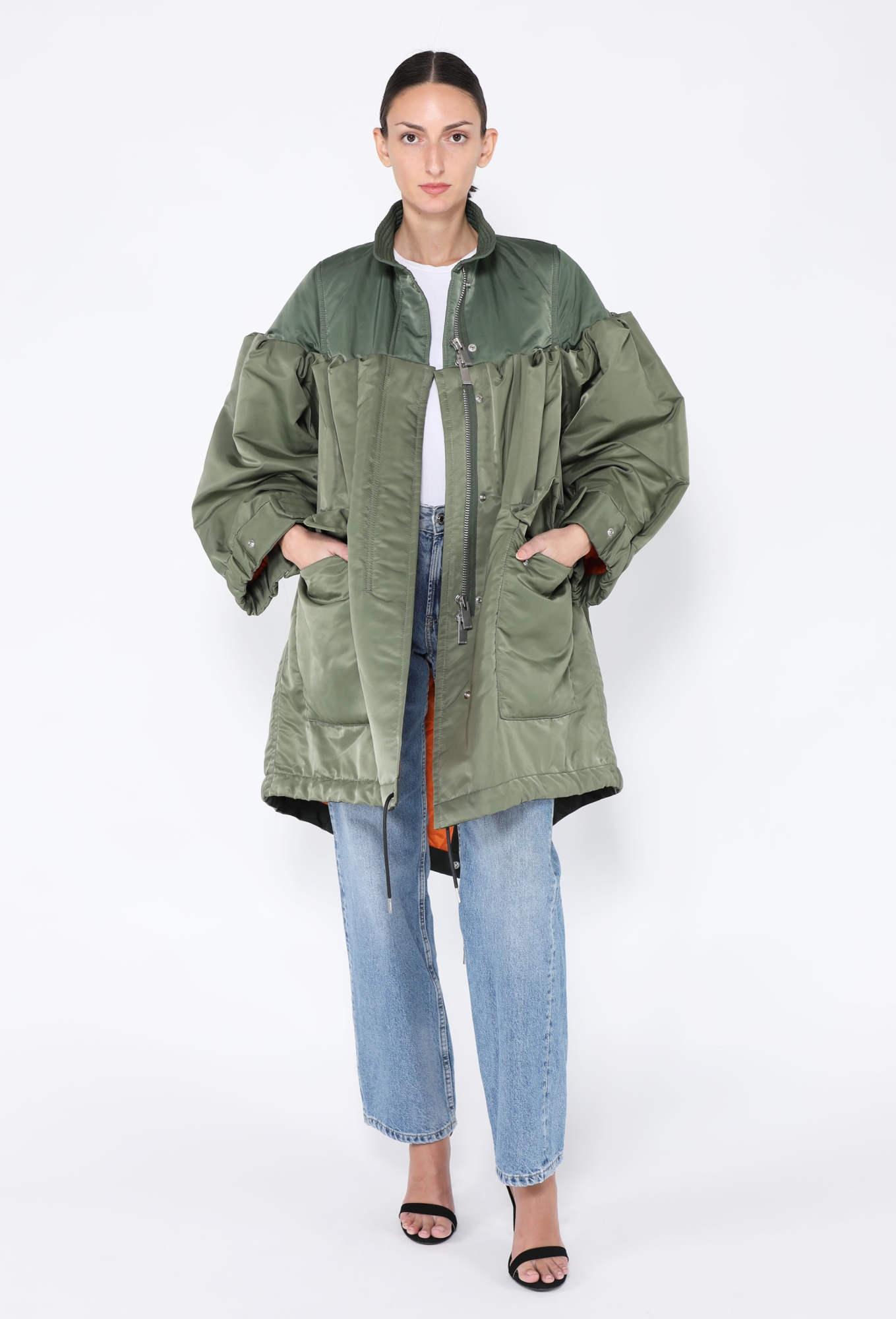 2022 Padded Shell-Twill Bomber Jacket - Sacai | ReSee