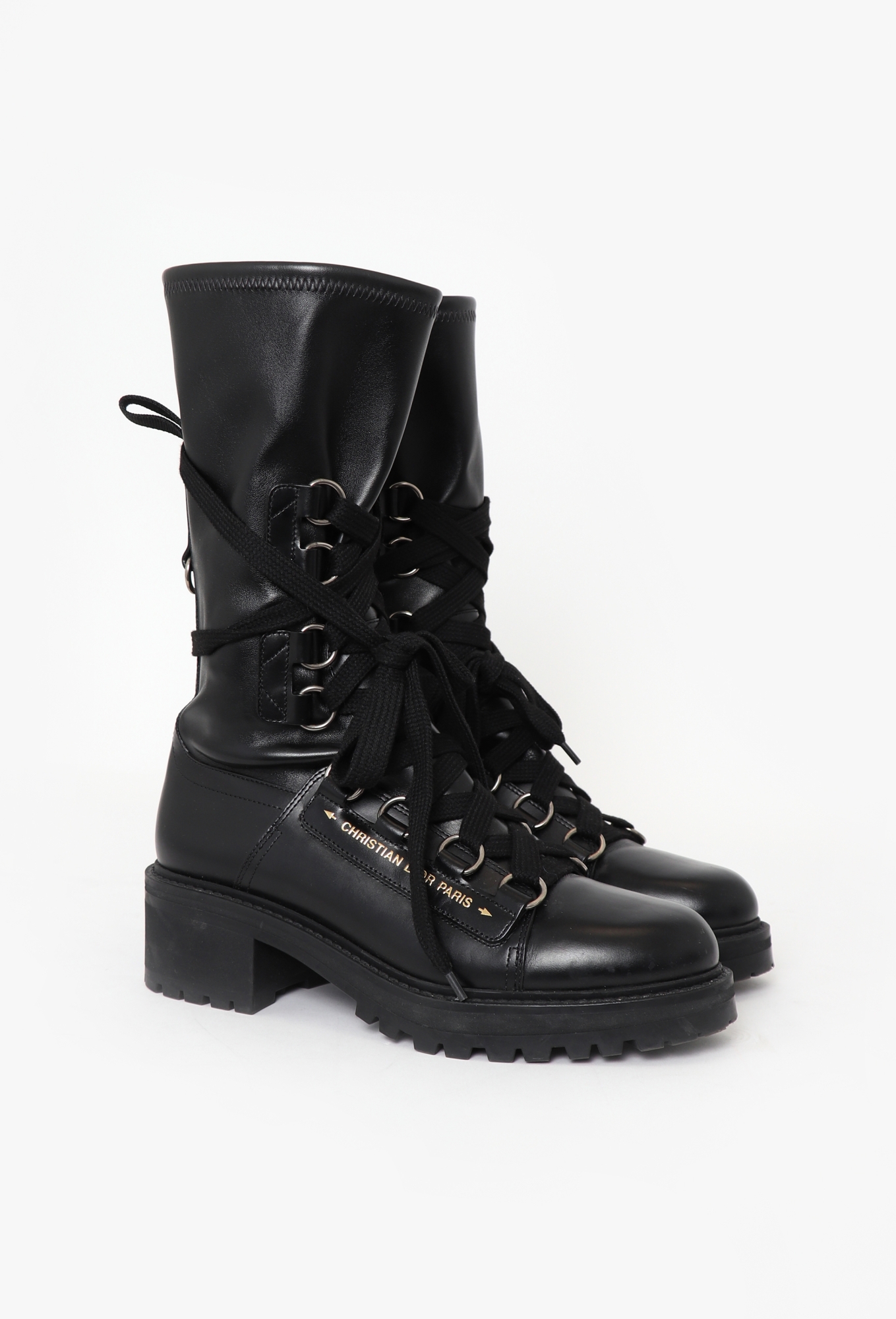 F/W 2021 D-Fight Biker Boots - Dior | Authentic & Vintage | ReSee