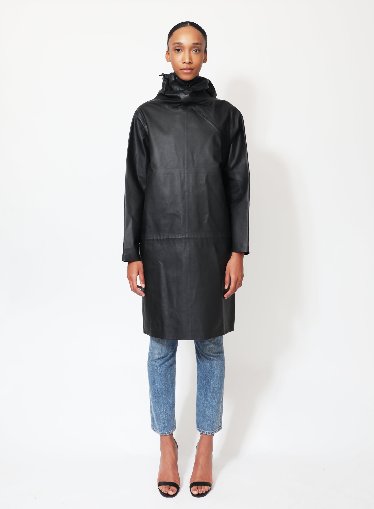 S/S 2020 Zip Leather Raincoat | Authentic & Vintage | ReSee